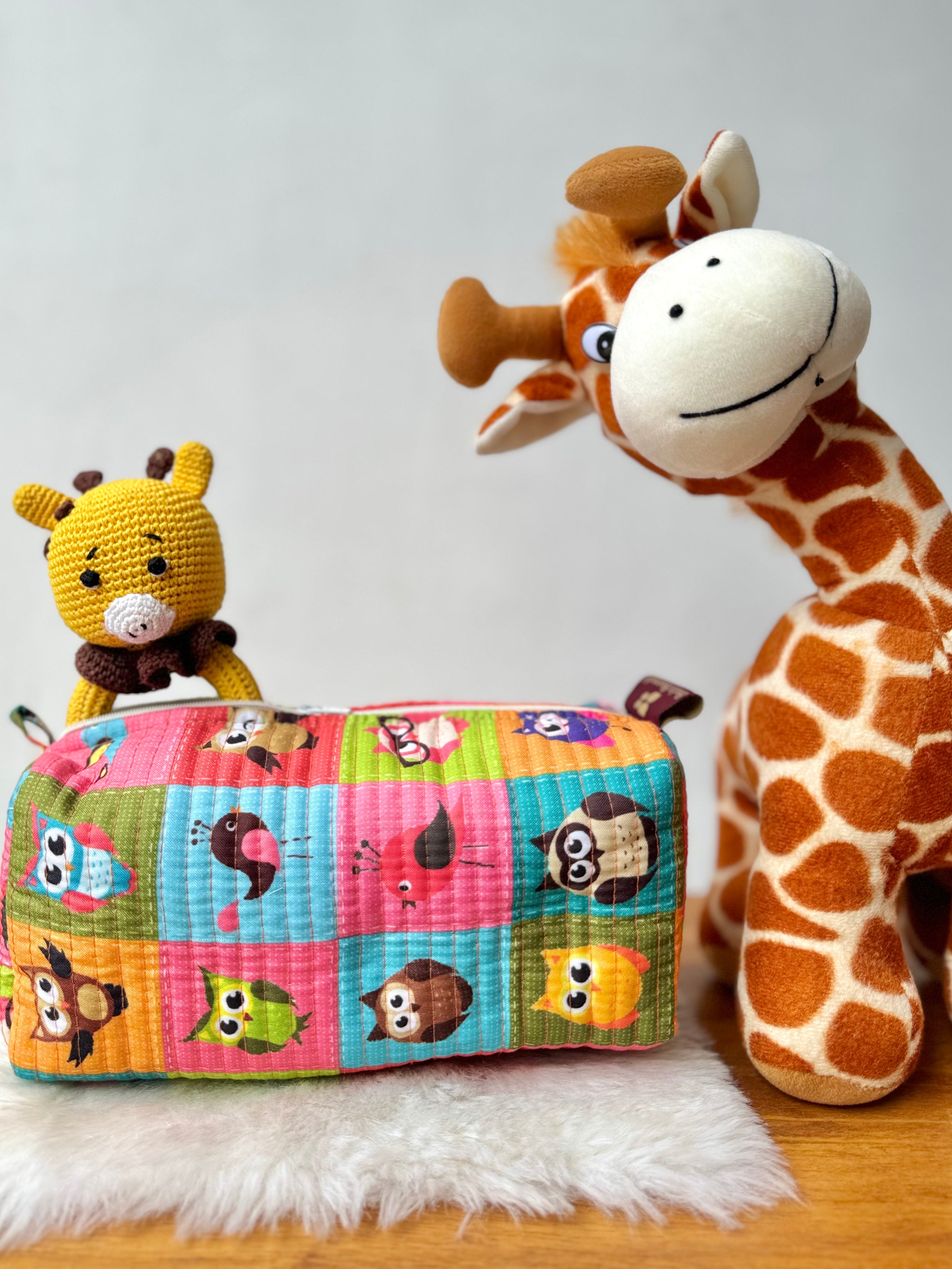 KIDS PRINT MULTI PURPOSE TOILETRY BAGS