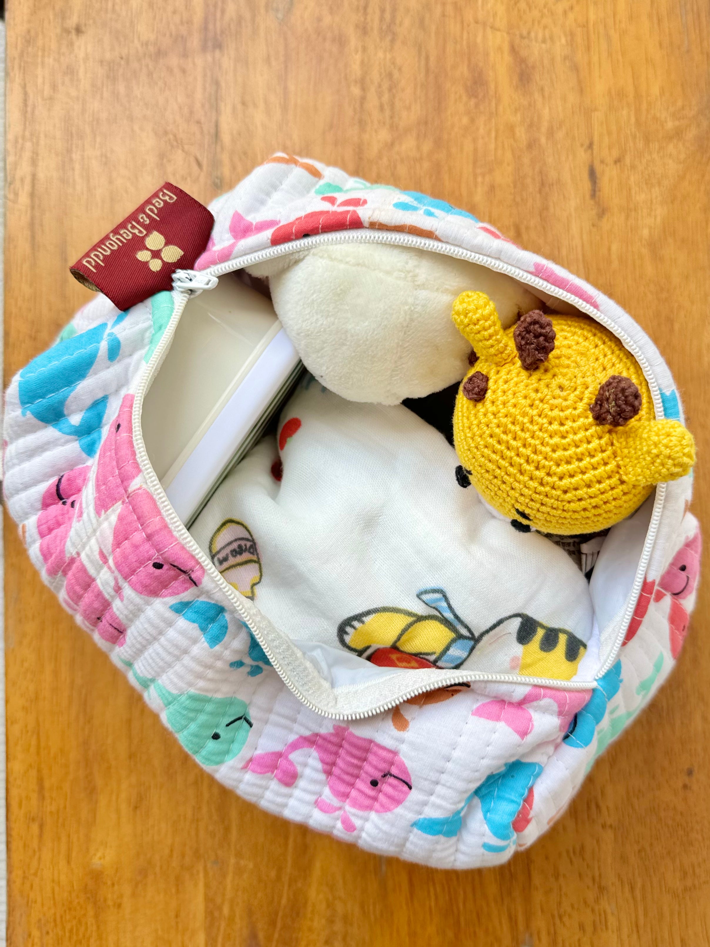 KIDS PRINT MULTI PURPOSE TOILETRY BAGS