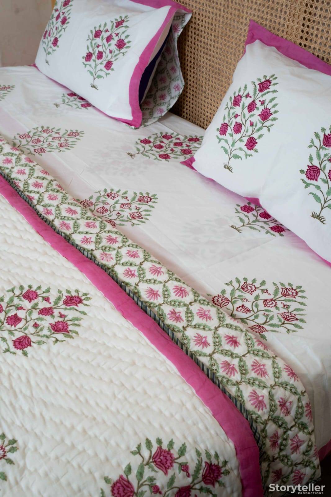 VAANYA HANDBLOCK PRINTED BEDDING
