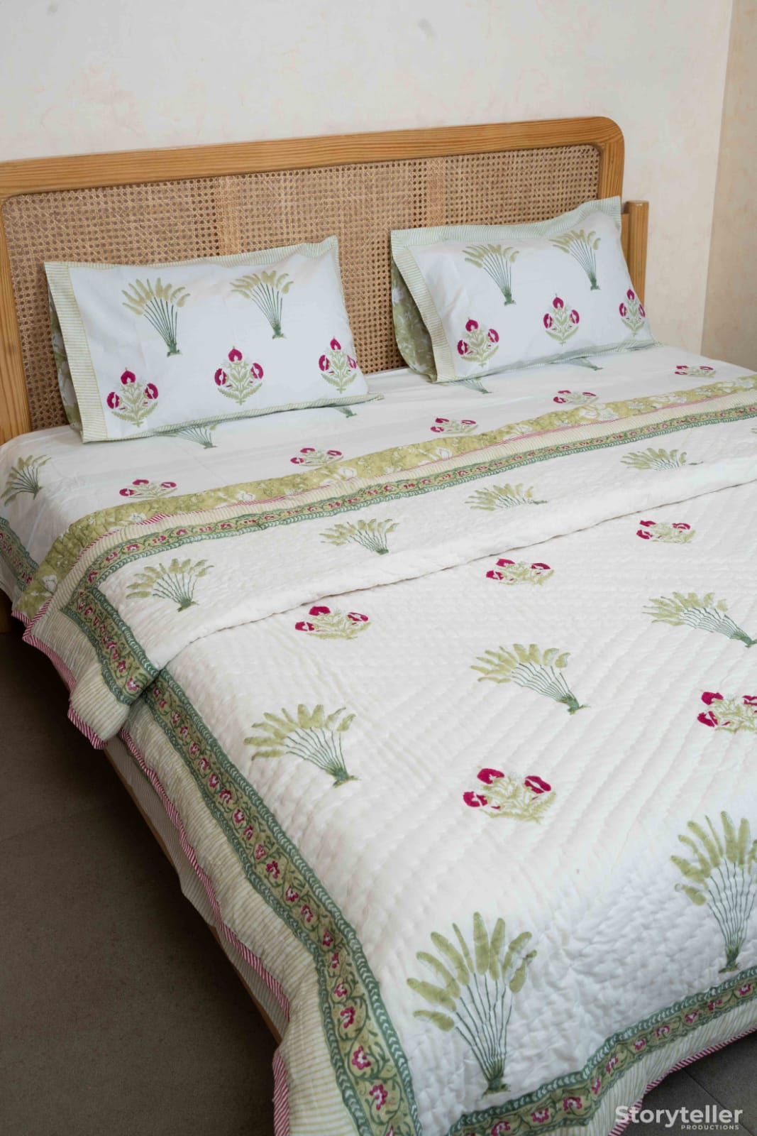 PARIZA HANDBLOCK PRINTED BEDDING