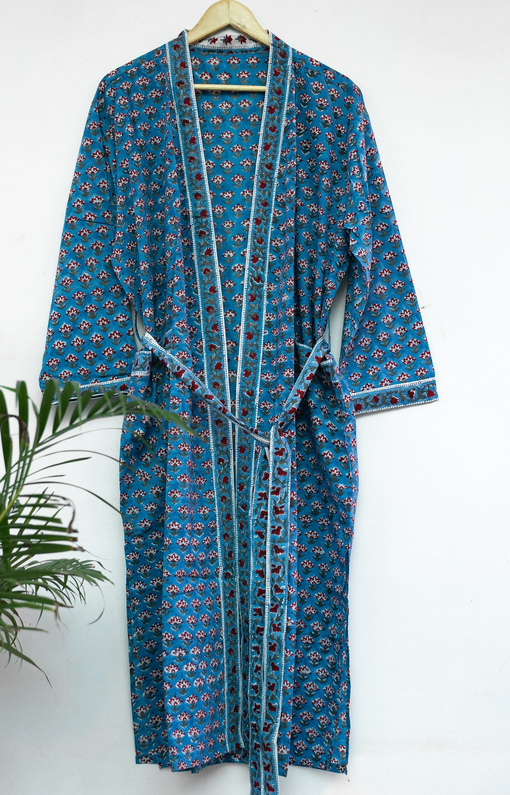 HAND BLOCK PRINTED COTTON KIMONOS