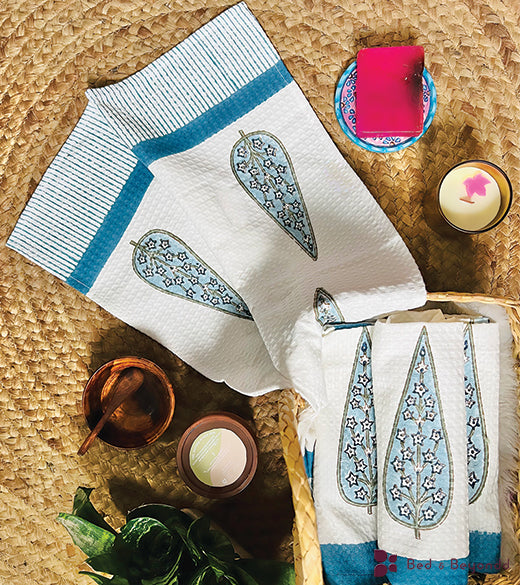 HANDBLOCK PRINTED BODY / HAND TOWEL / NAPKIN