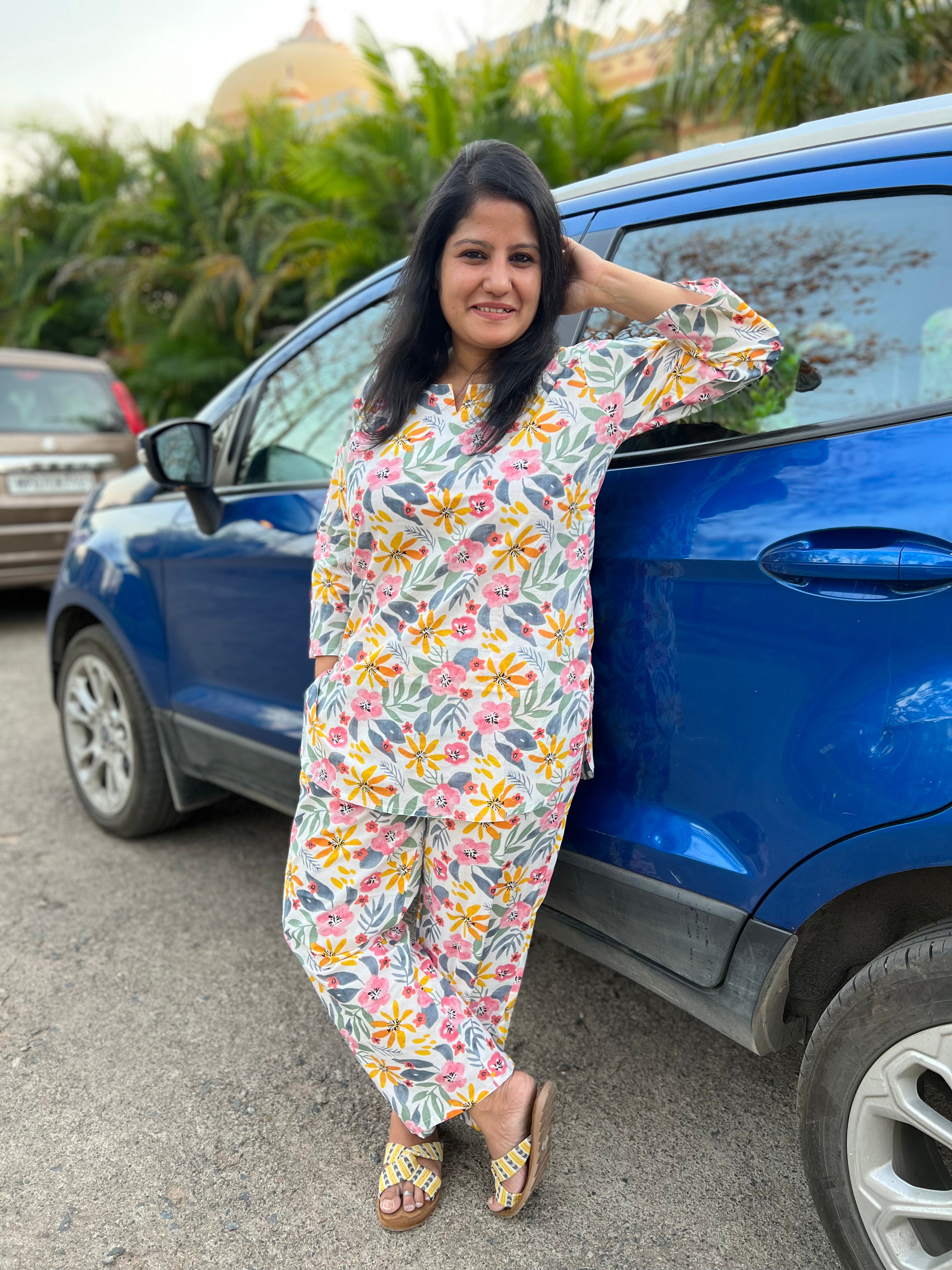 Pure Cotton Loungewear/ Co-ord Set