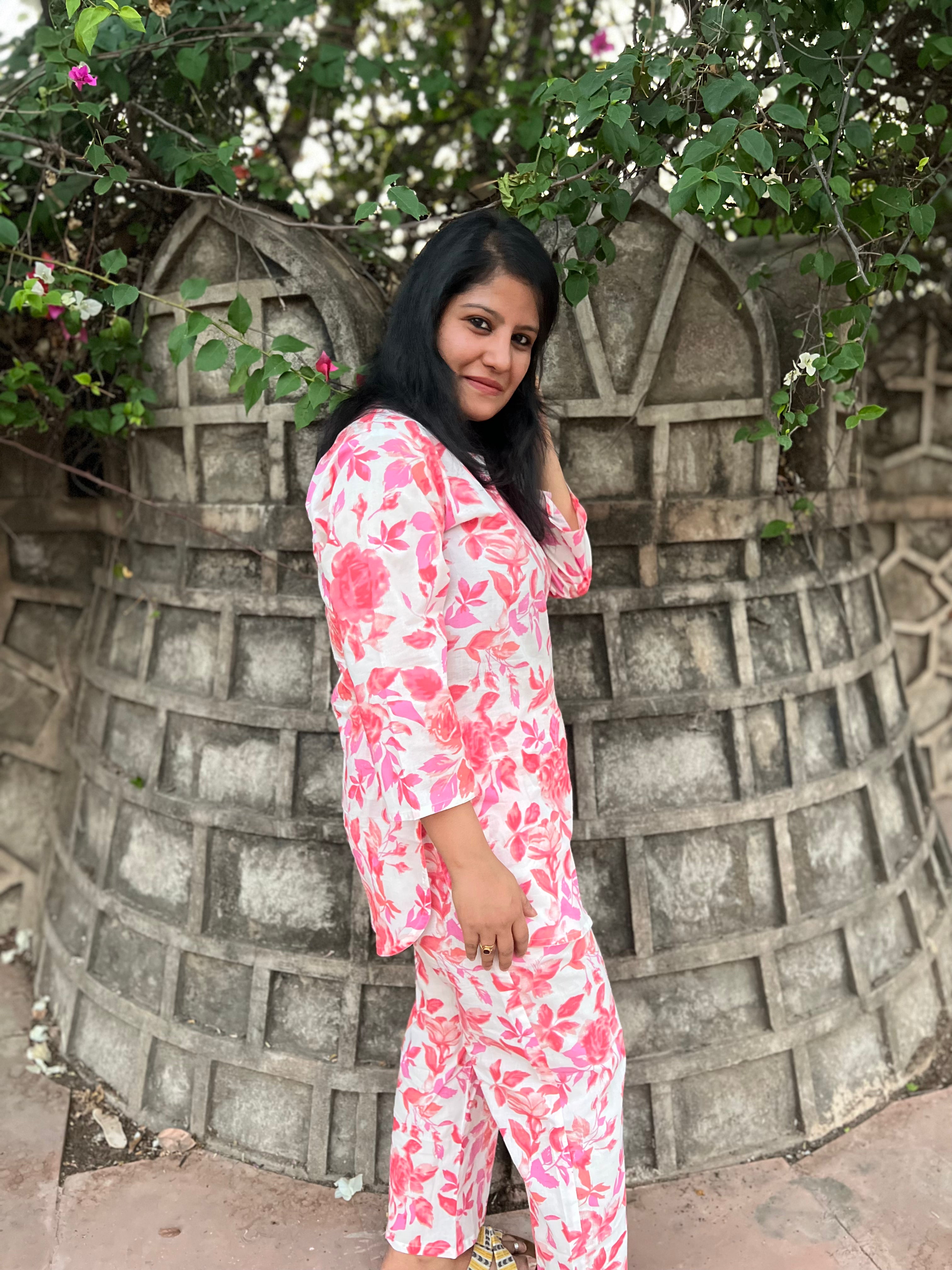 Pure Cotton Loungewear/ Co-ord Set