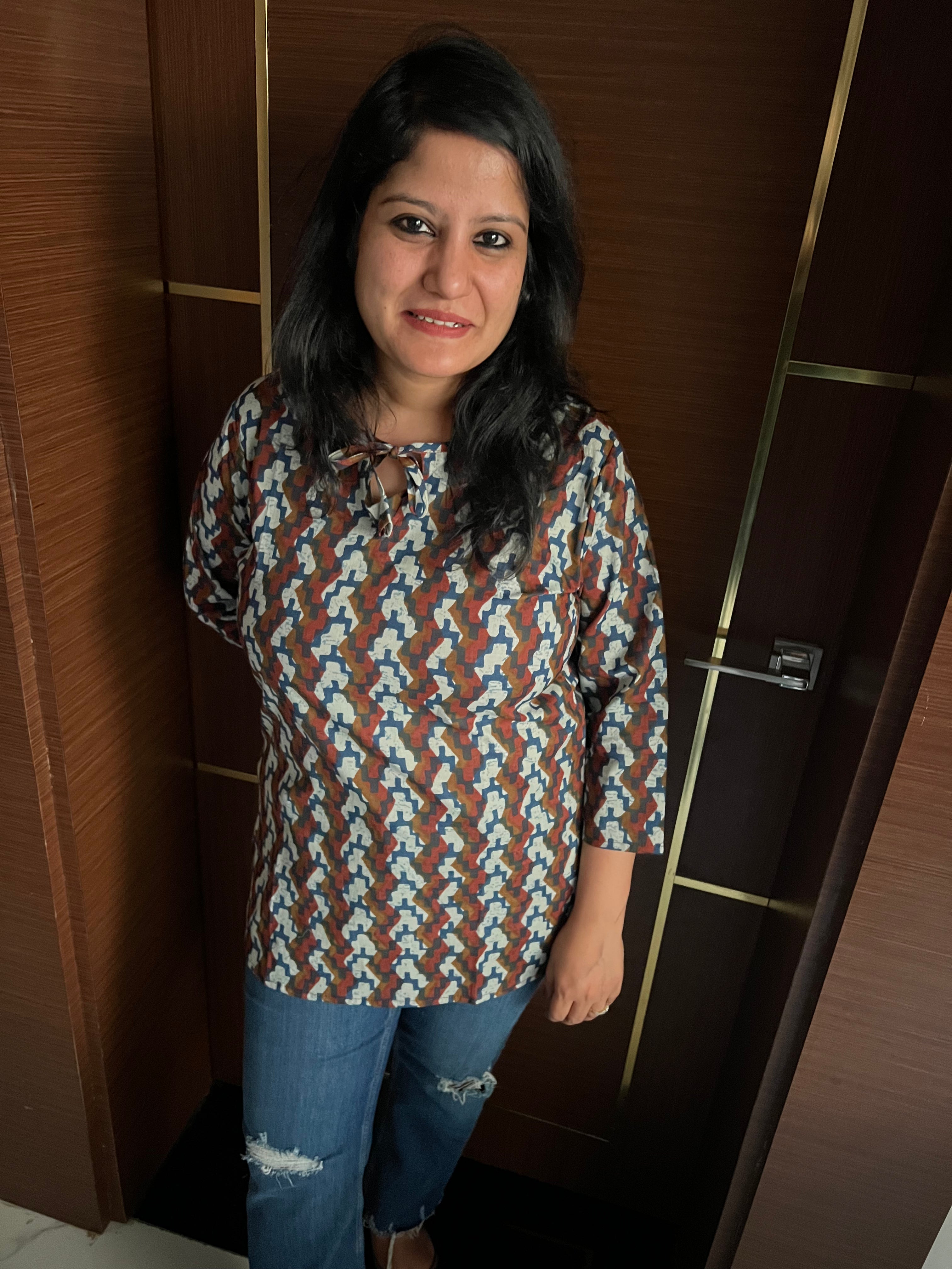 SHORT LENGTH COTTON KURTA