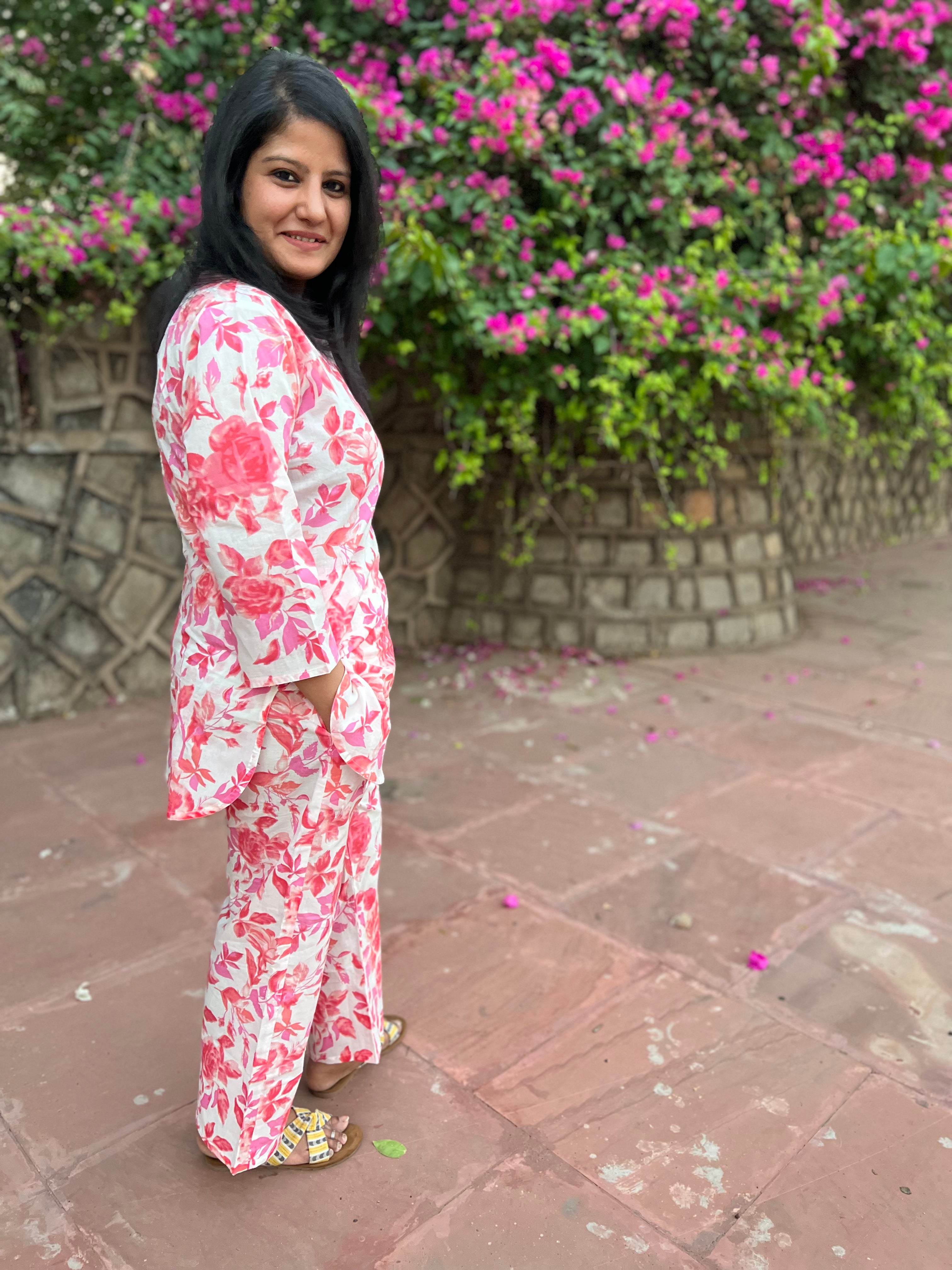 Pure Cotton Loungewear/ Co-ord Set