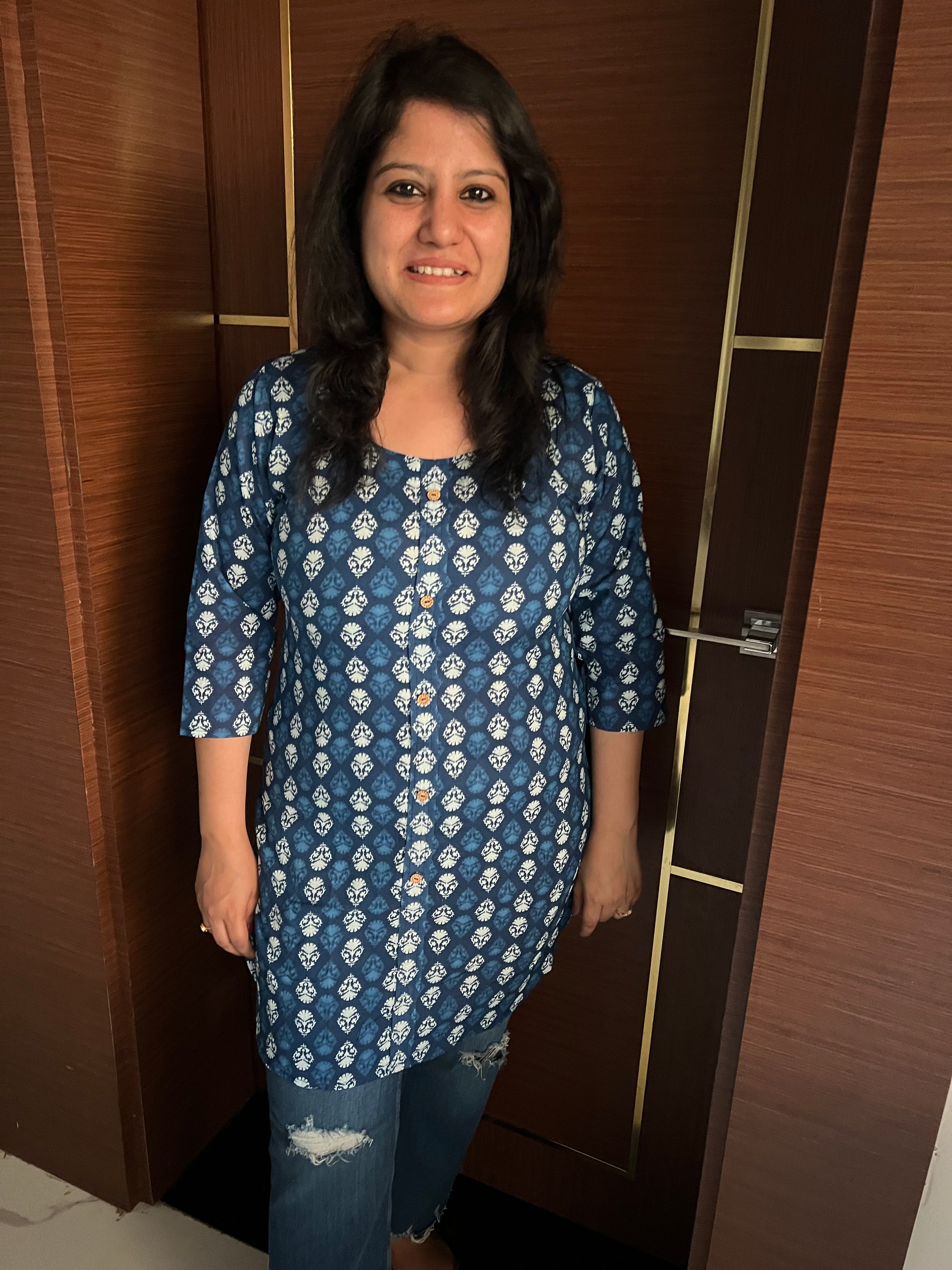 SHORT LENGTH COTTON KURTA