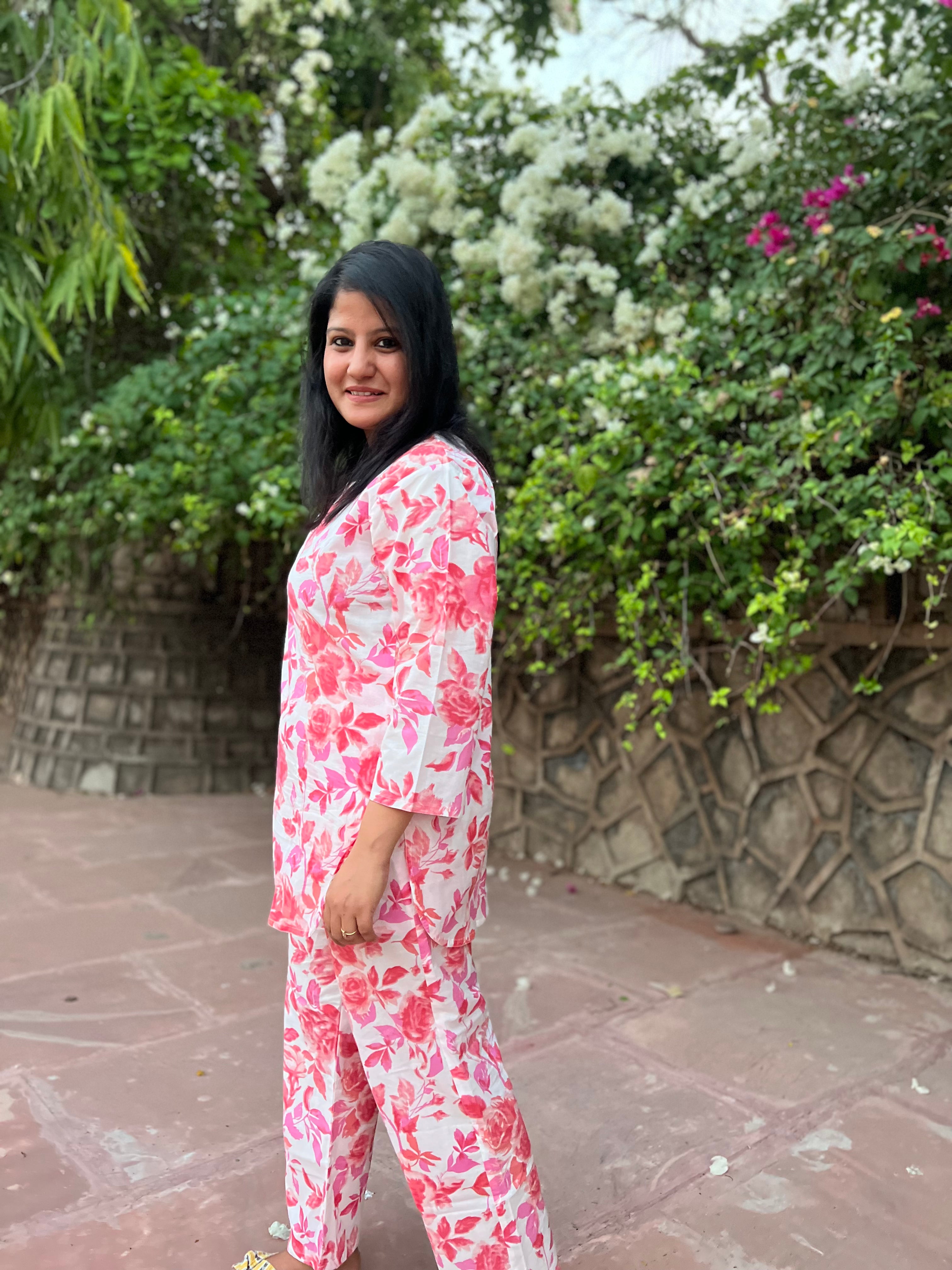 Pure Cotton Loungewear/ Co-ord Set