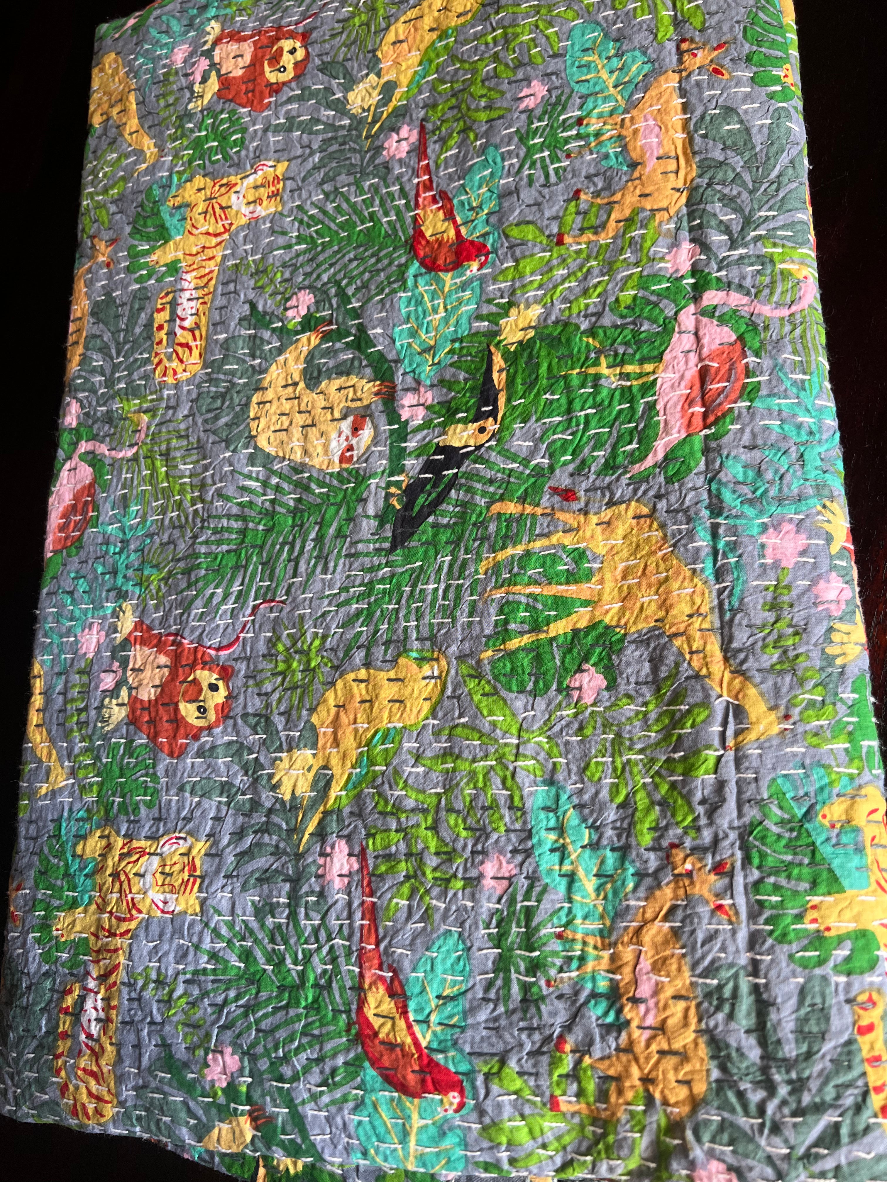 Kantha Bedcover