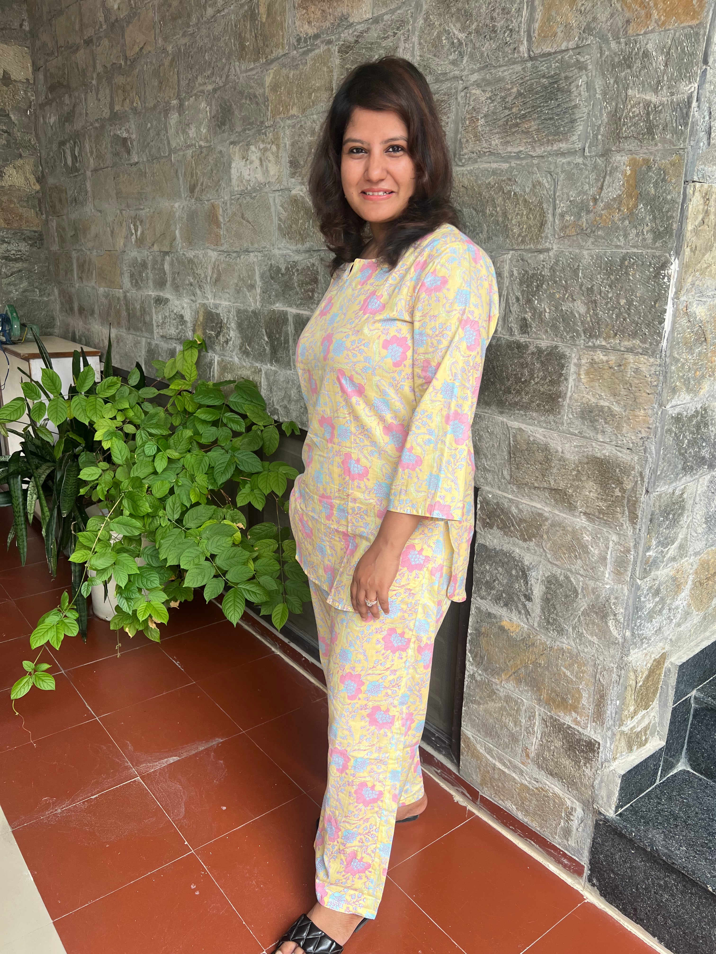 Pure Cotton Loungewear/ Co-ord Set