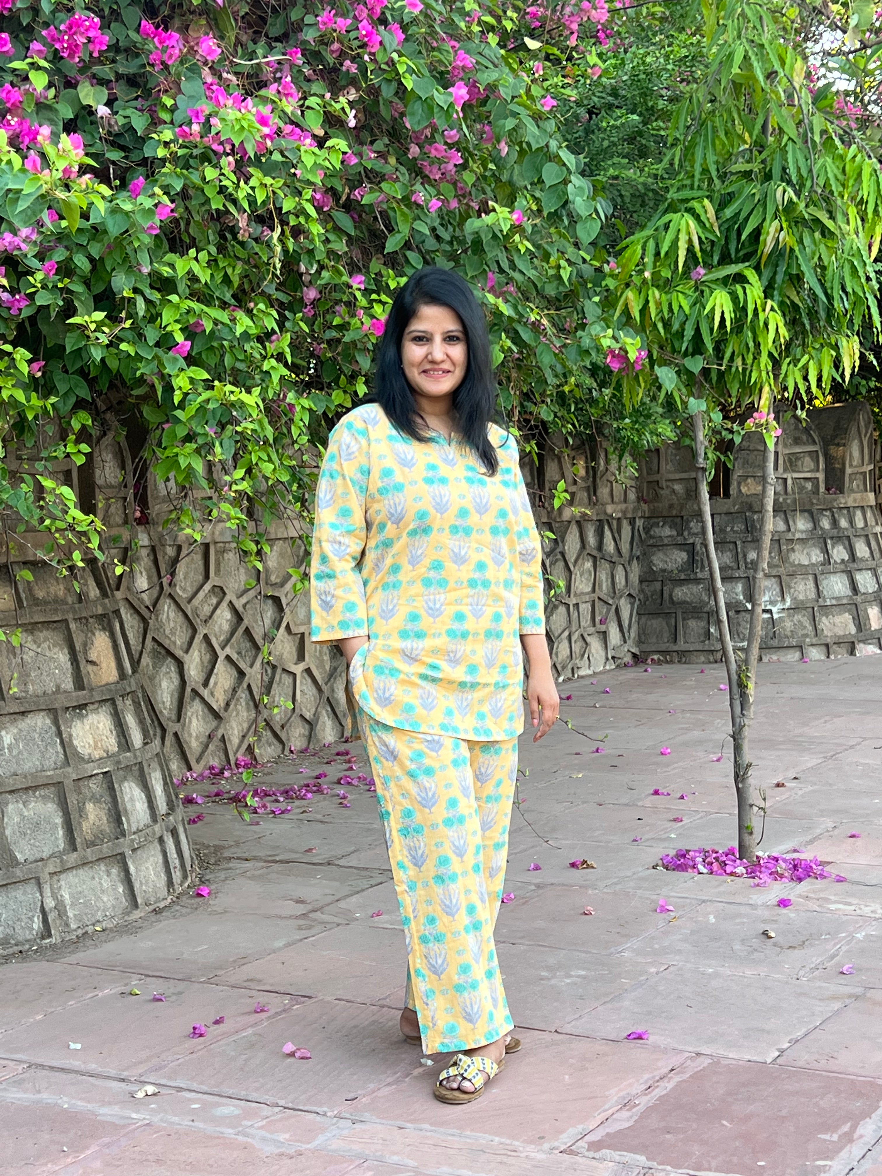 Pure Cotton Loungewear/ Co-ord Set