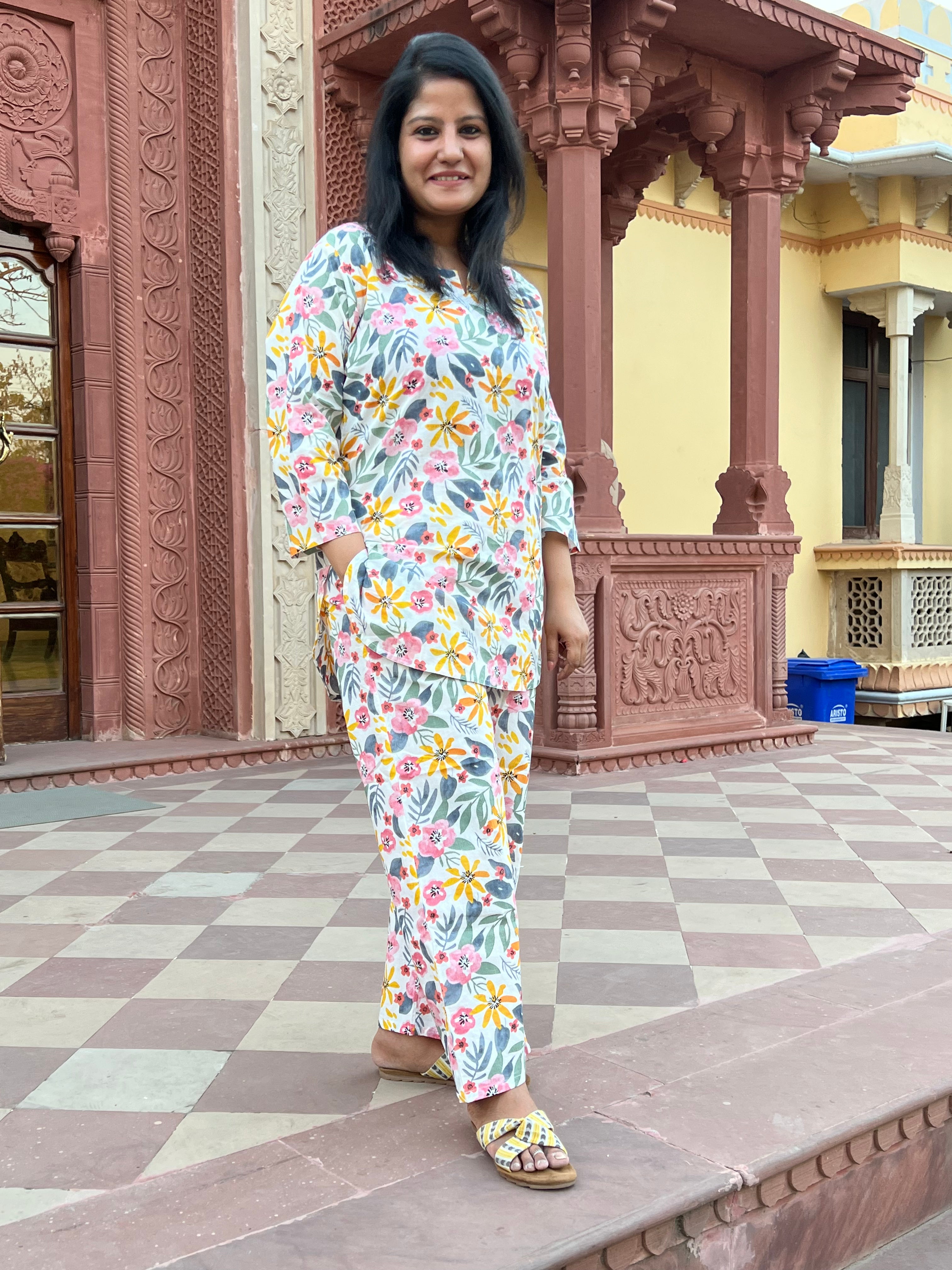 Pure Cotton Loungewear/ Co-ord Set