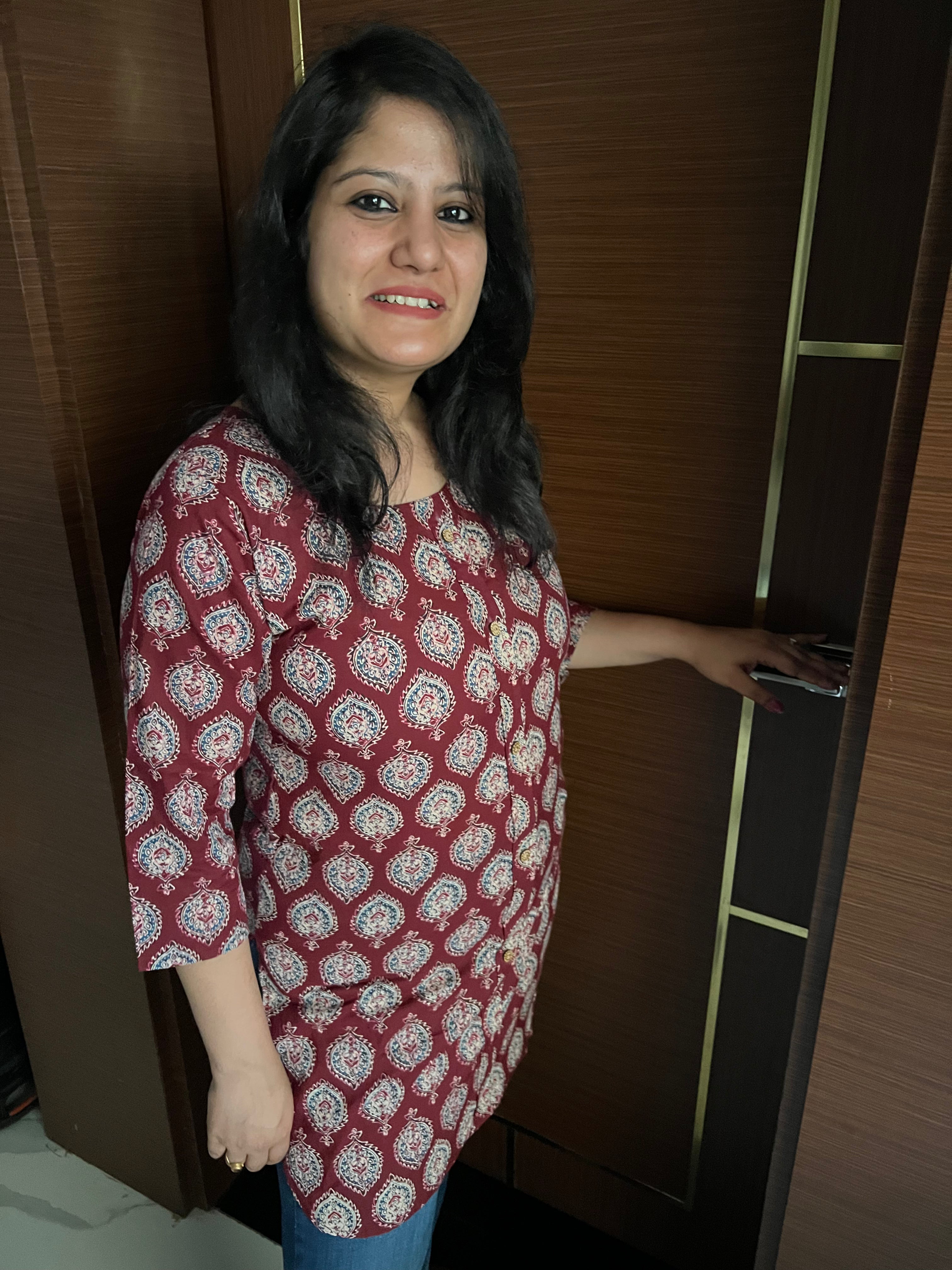 SHORT LENGTH COTTON KURTA