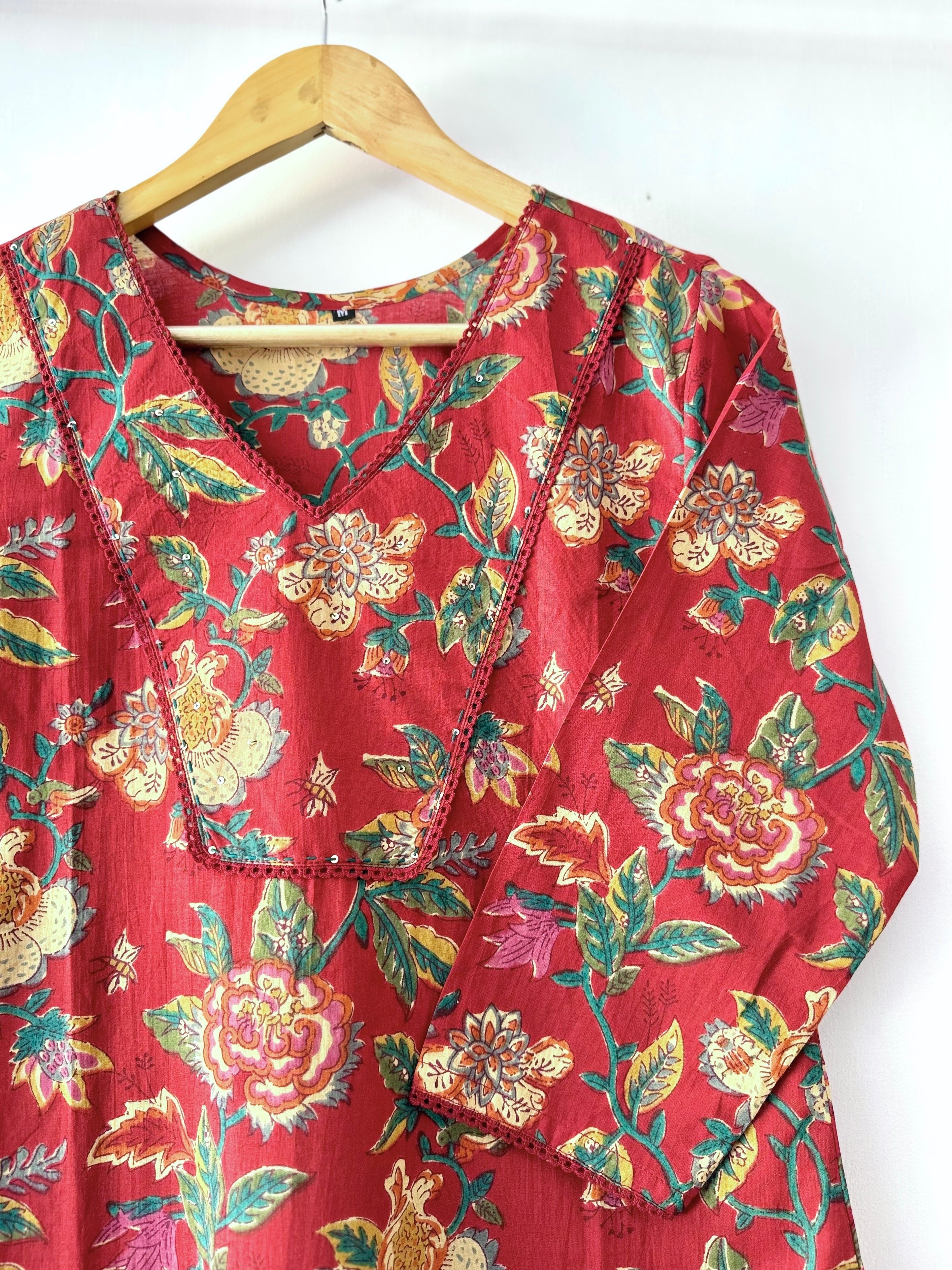 PURE COTTON STRAIGHT KURTA