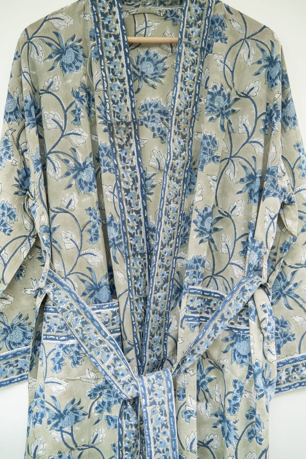 HAND BLOCK PRINTED COTTON KIMONOS