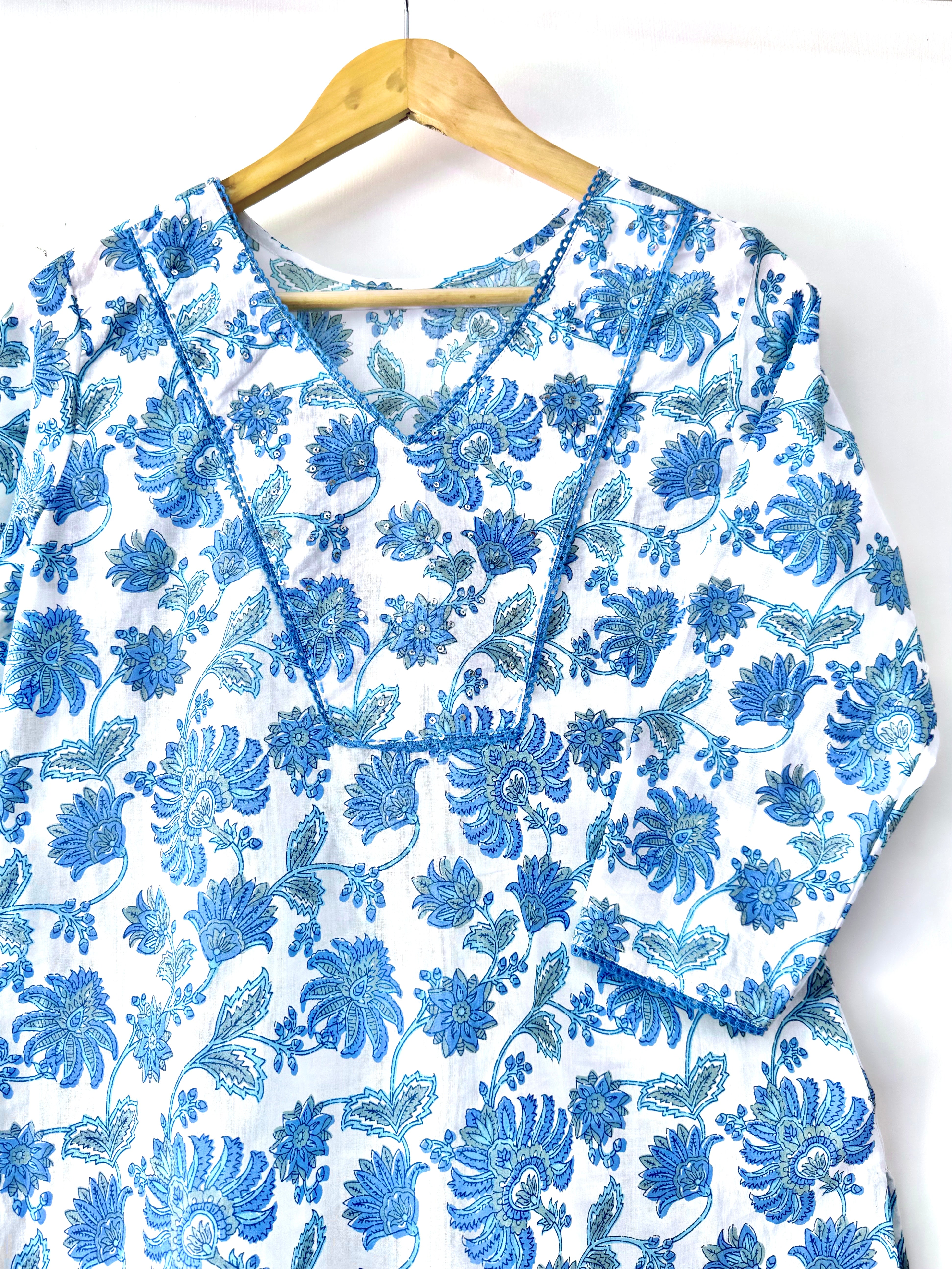 PURE COTTON STRAIGHT KURTA