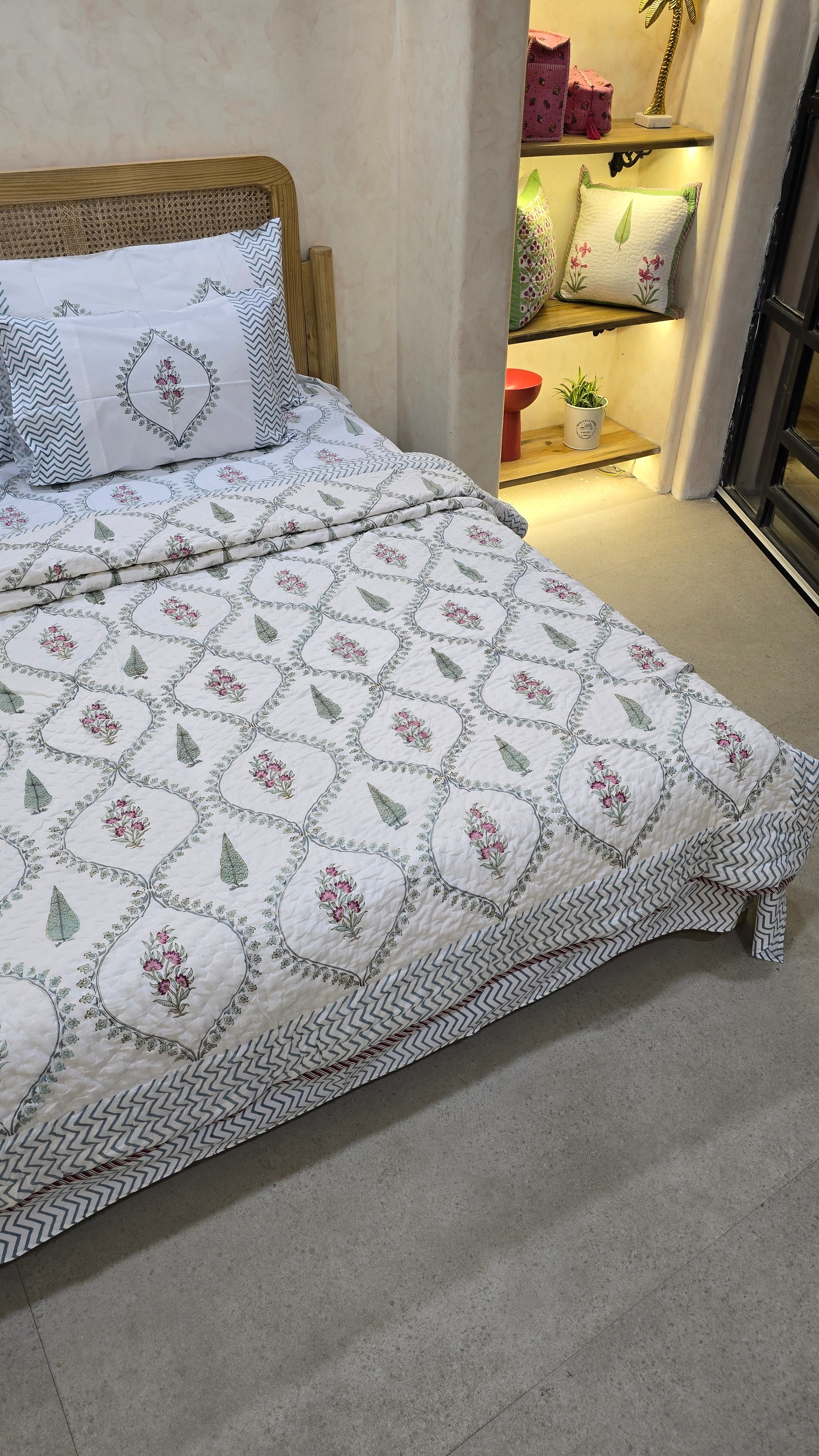 PRISHA HANDBLOCK PRINTED BEDDING