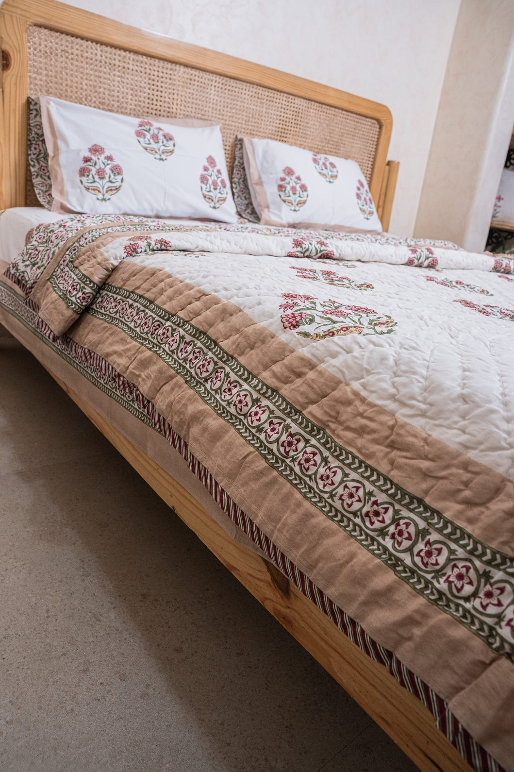 BHOOMI HANDBLOCK PRINTED BEDDING