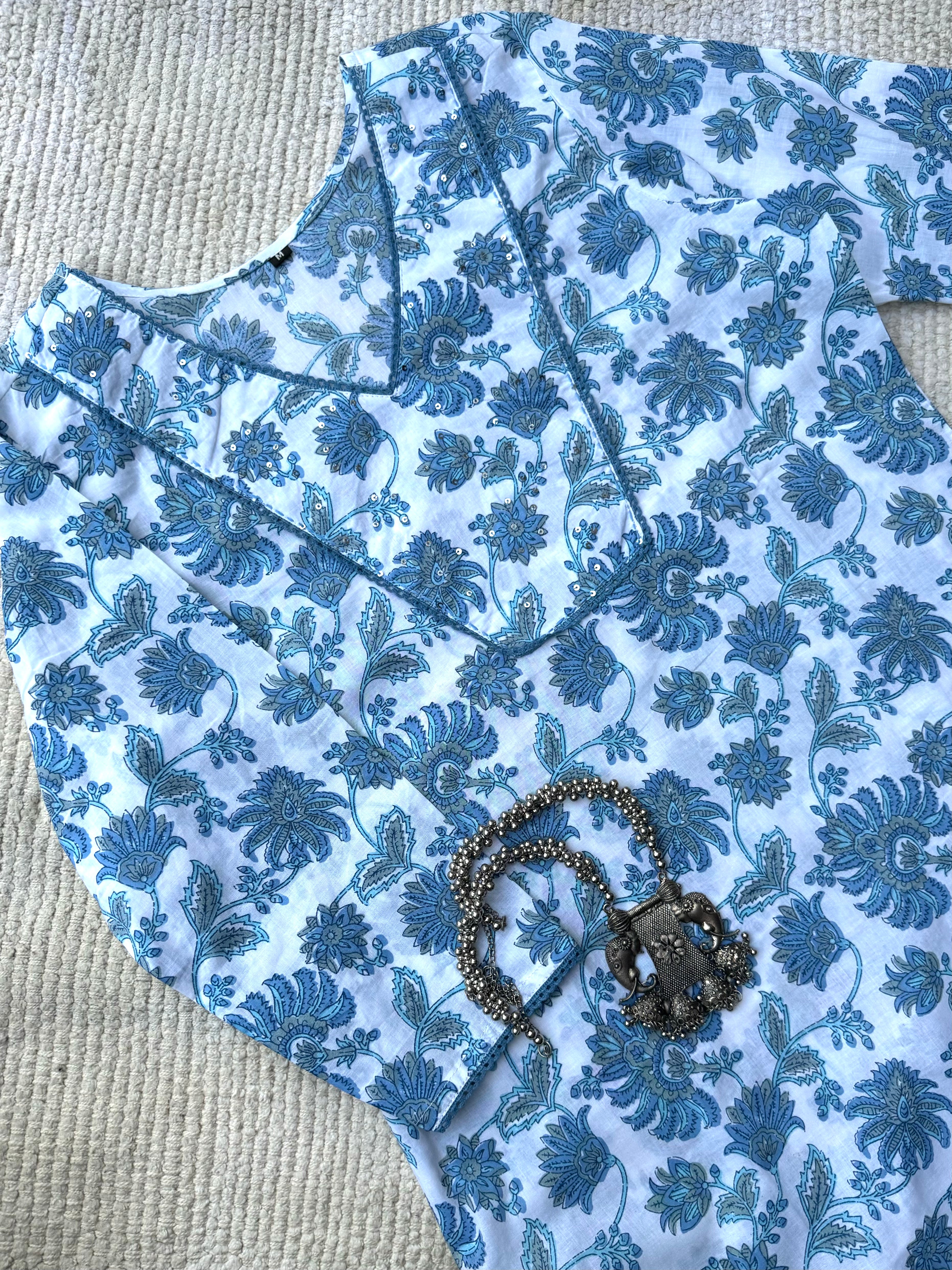 PURE COTTON STRAIGHT KURTA