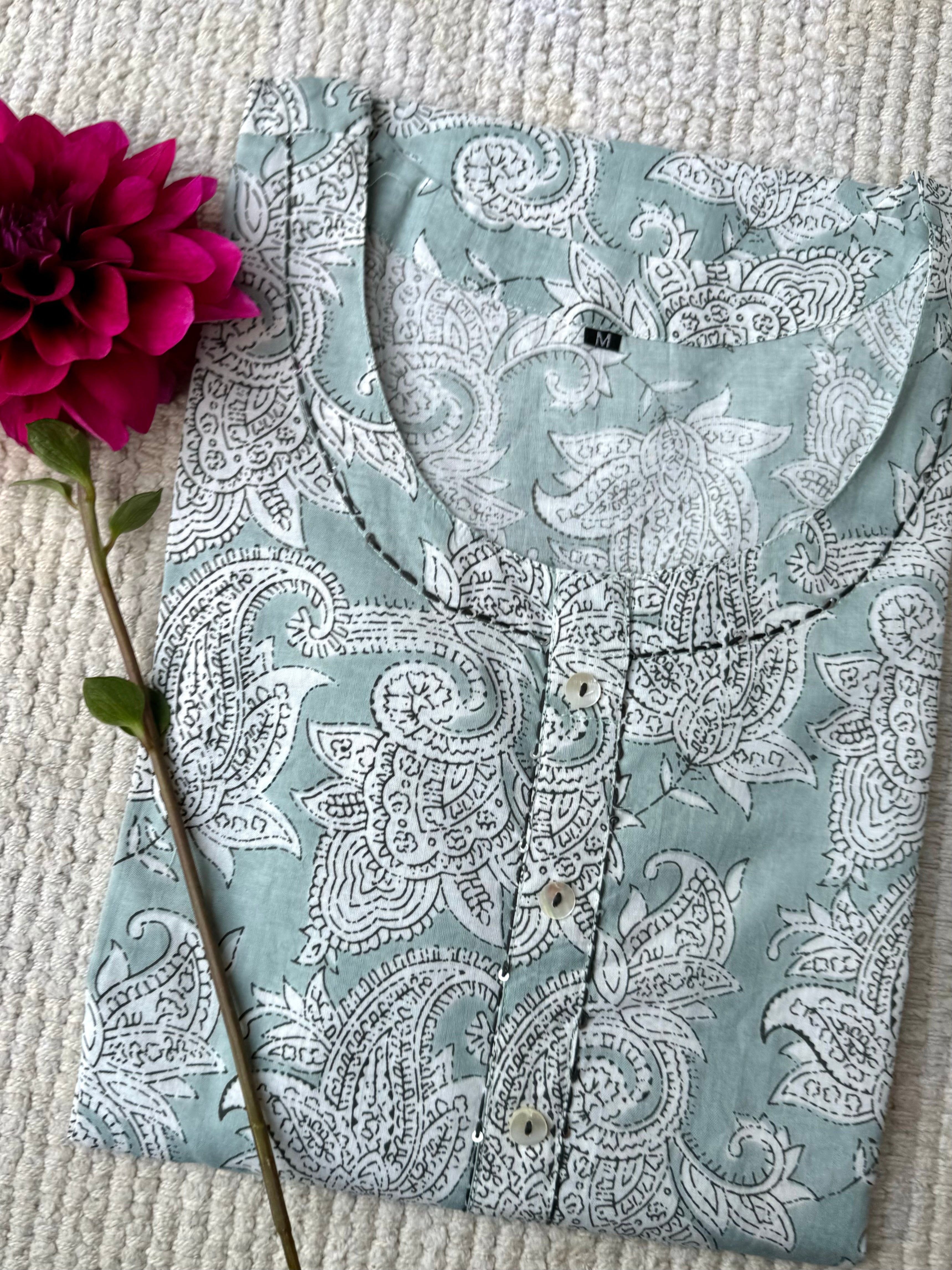 PURE COTTON STRAIGHT KURTA