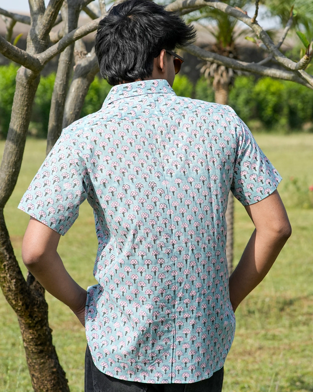 Ruhani half sleeve Men's Shirt