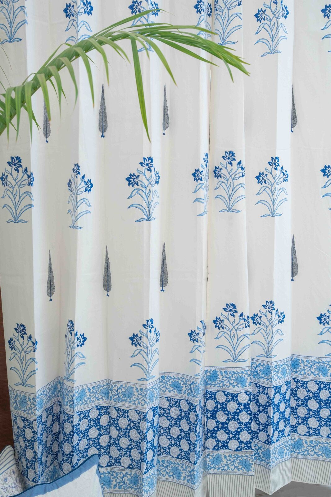 UDHAY LIGHT HANDBLOCK PRINTED CURTAIN