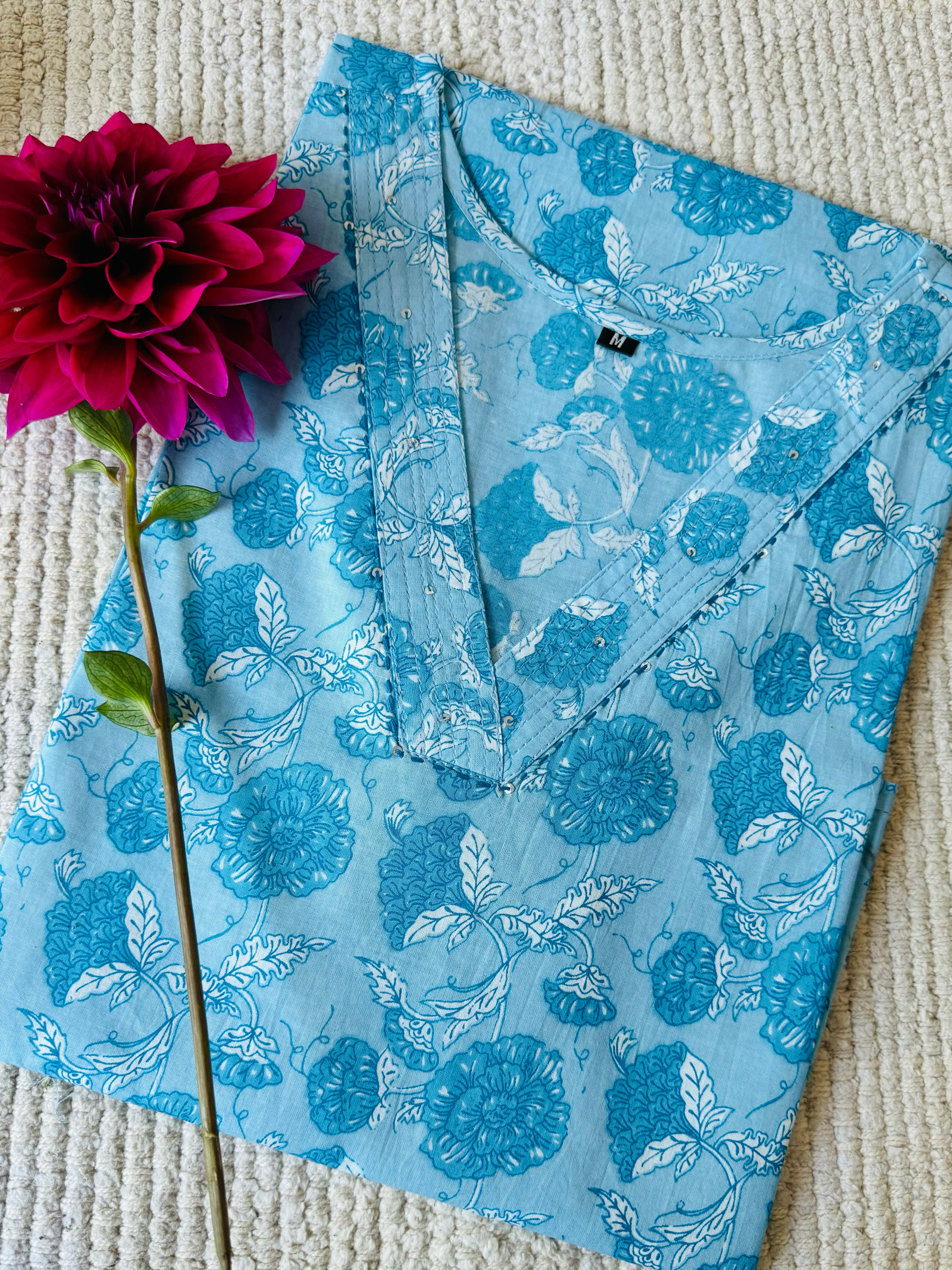 PURE COTTON STRAIGHT KURTA