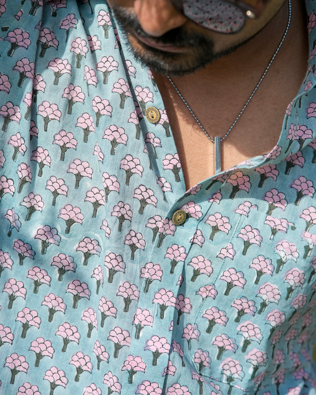 Ruhani half sleeve Men's Shirt