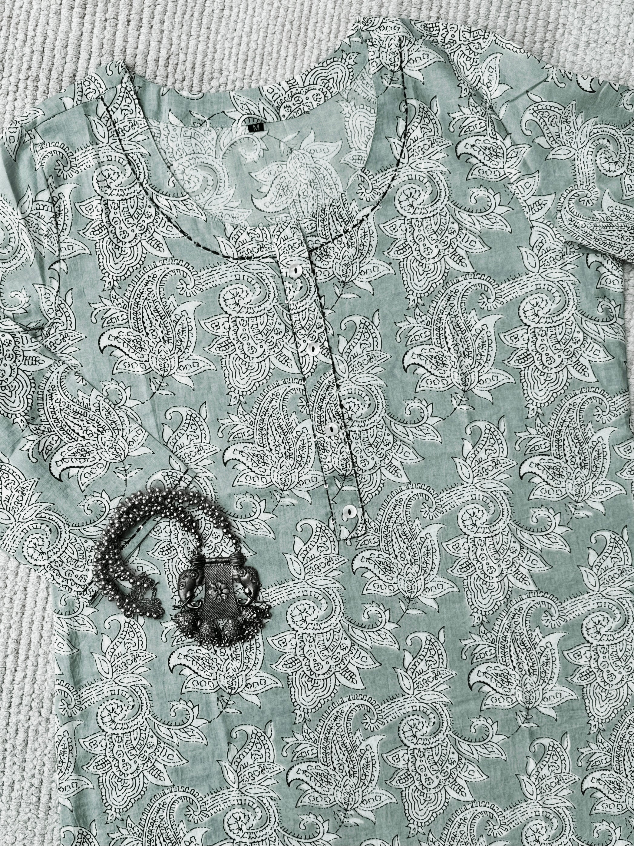 PURE COTTON STRAIGHT KURTA