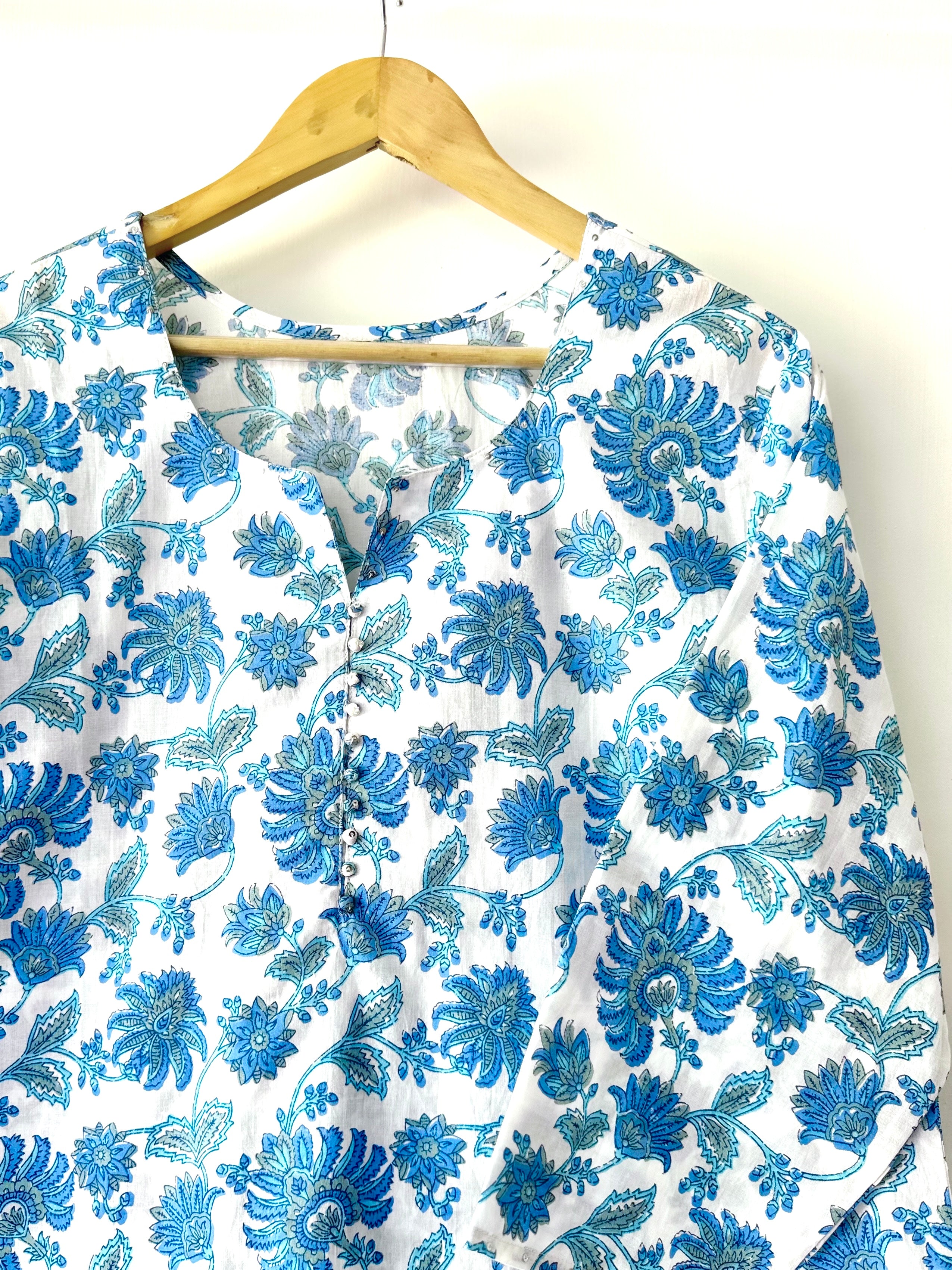 PLUS SIZE PURE COTTON KURTA