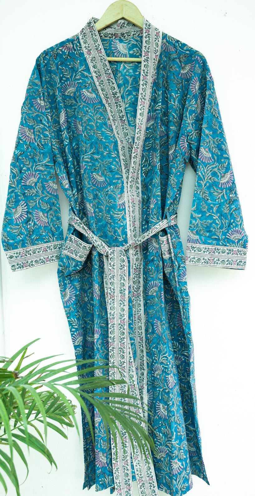 HAND BLOCK PRINTED COTTON KIMONOS