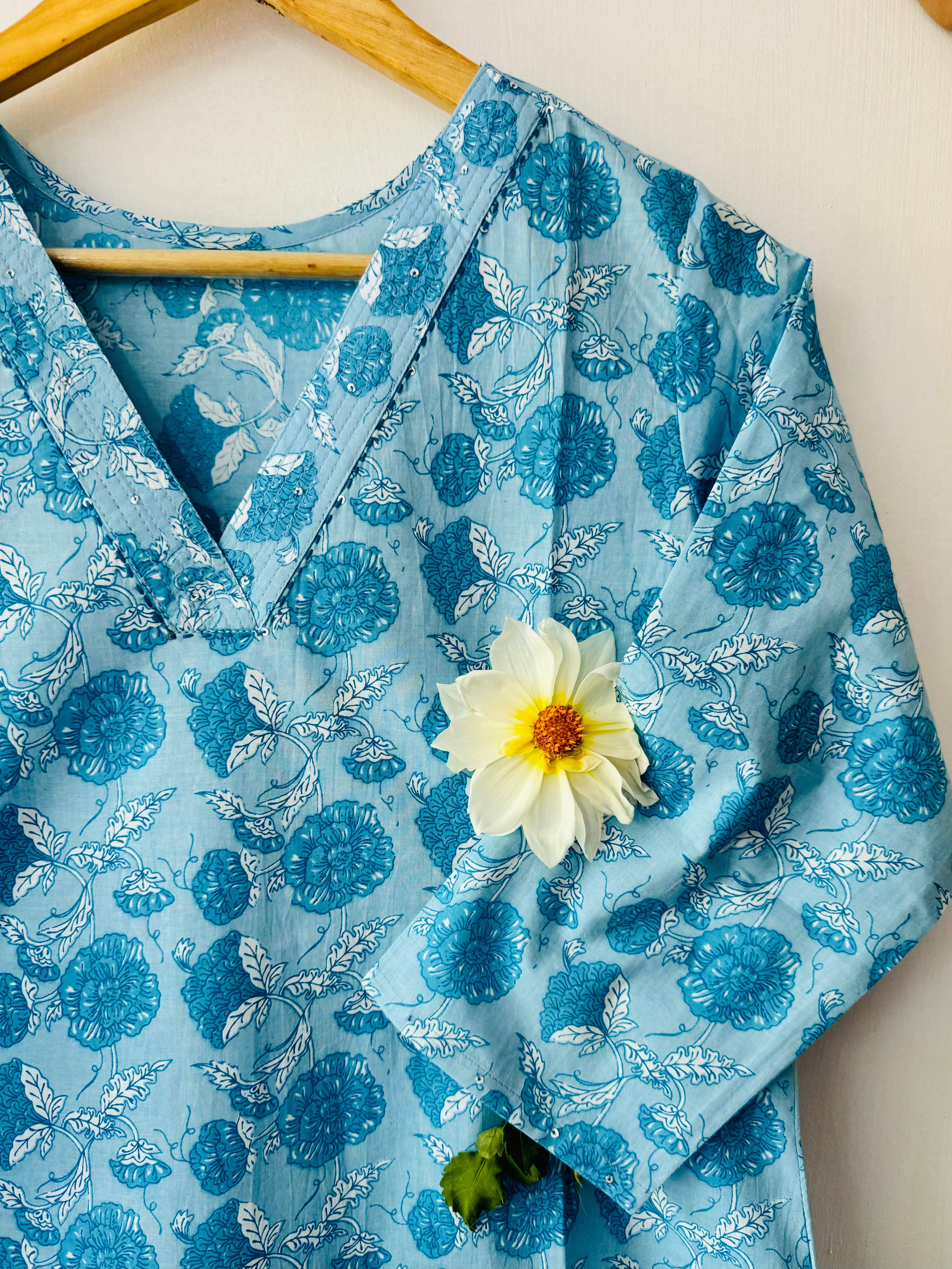 PURE COTTON STRAIGHT KURTA