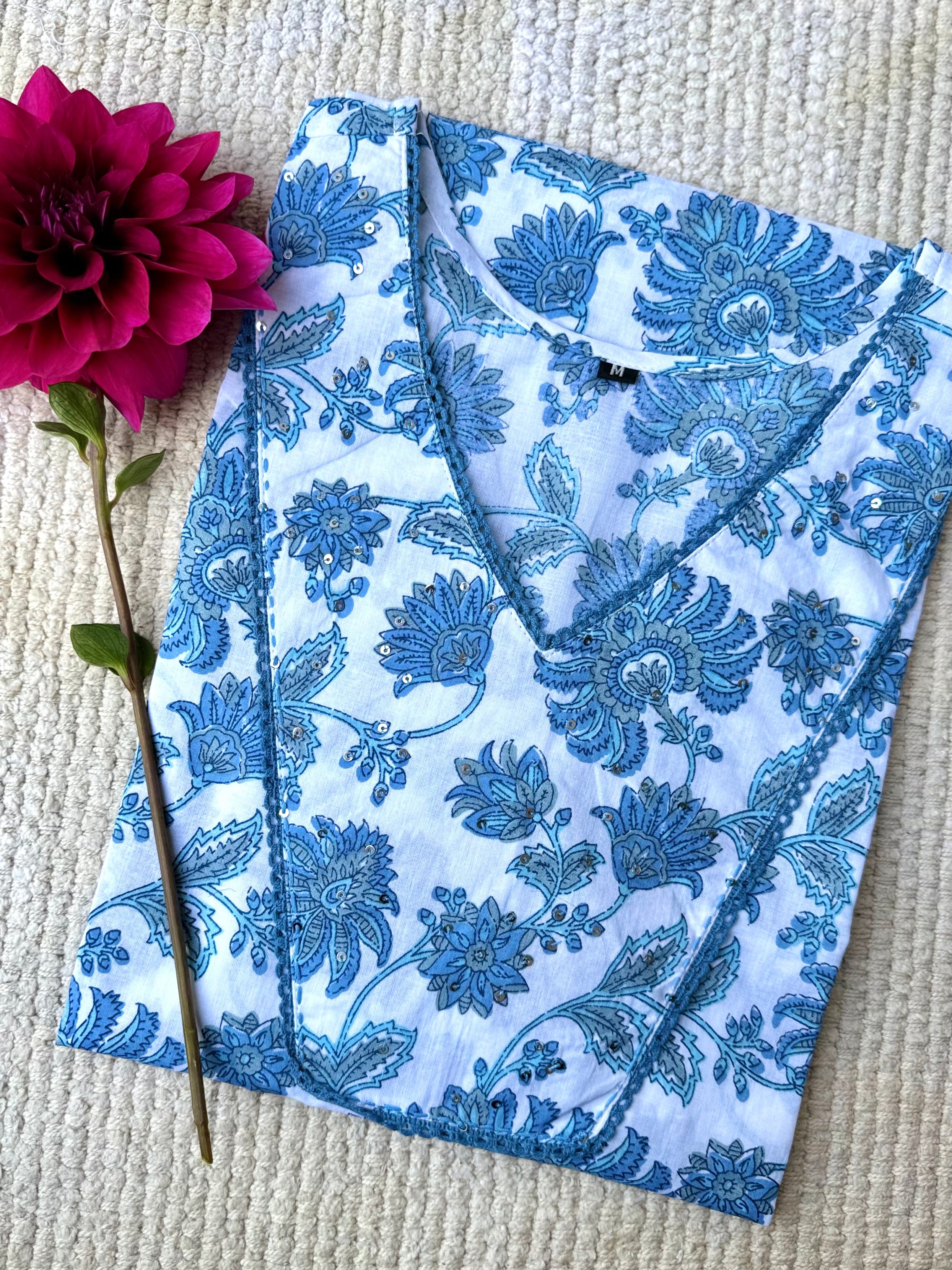 PURE COTTON STRAIGHT KURTA