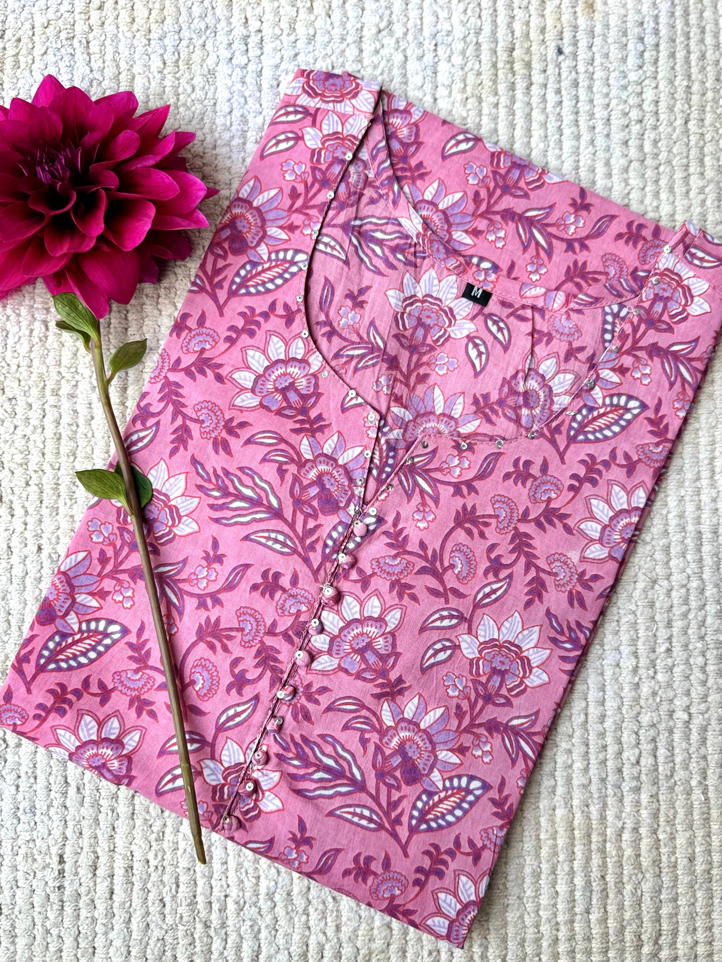 PURE COTTON STRAIGHT KURTA