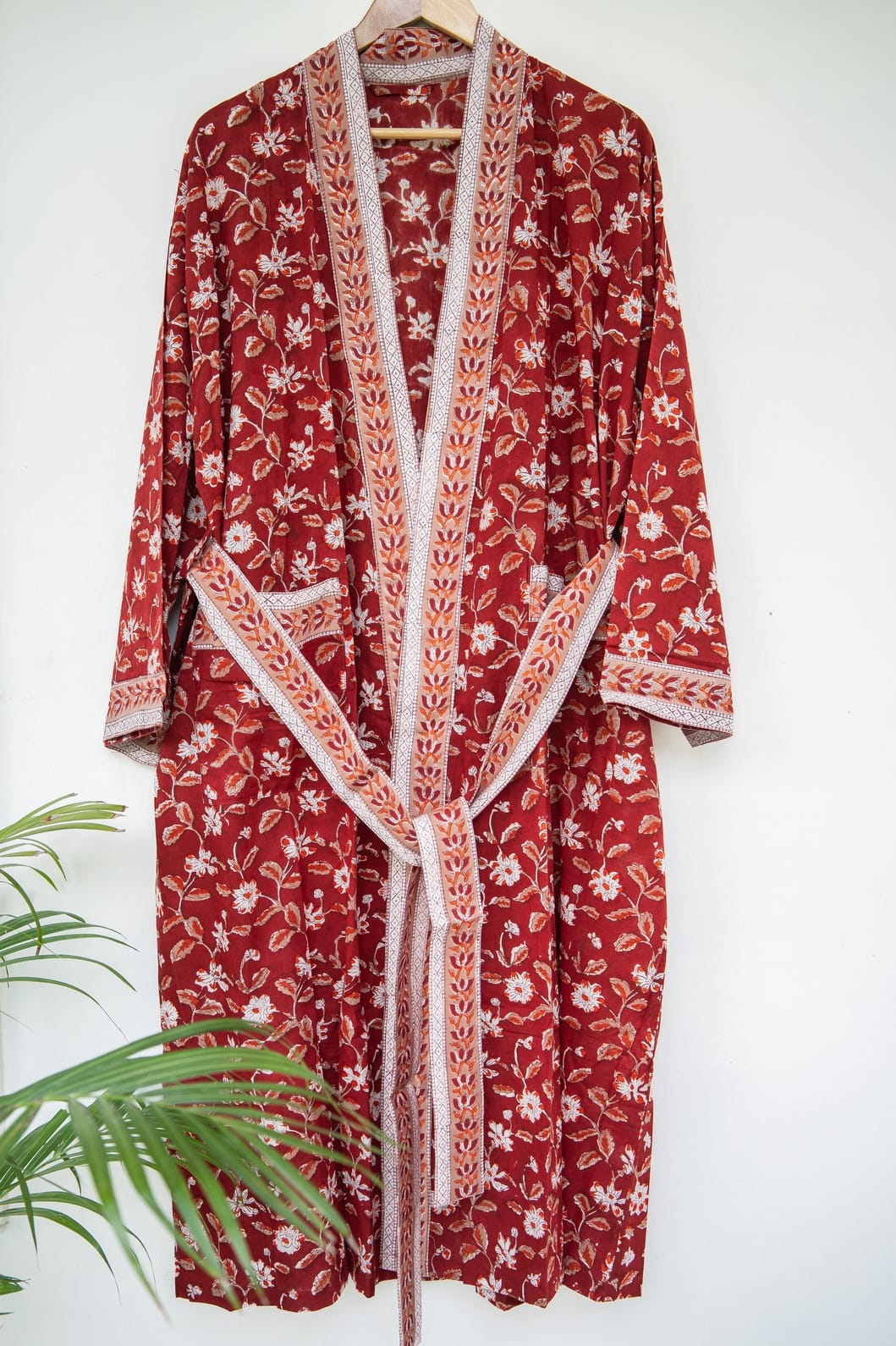 HAND BLOCK PRINTED COTTON KIMONOS