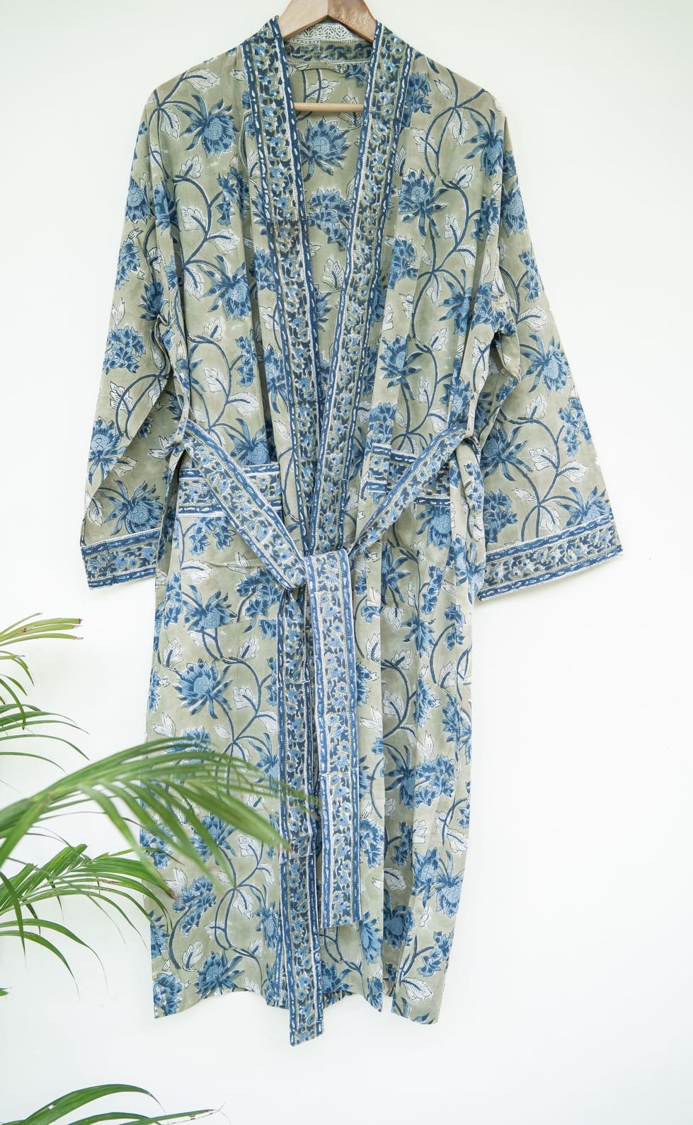 HAND BLOCK PRINTED COTTON KIMONOS
