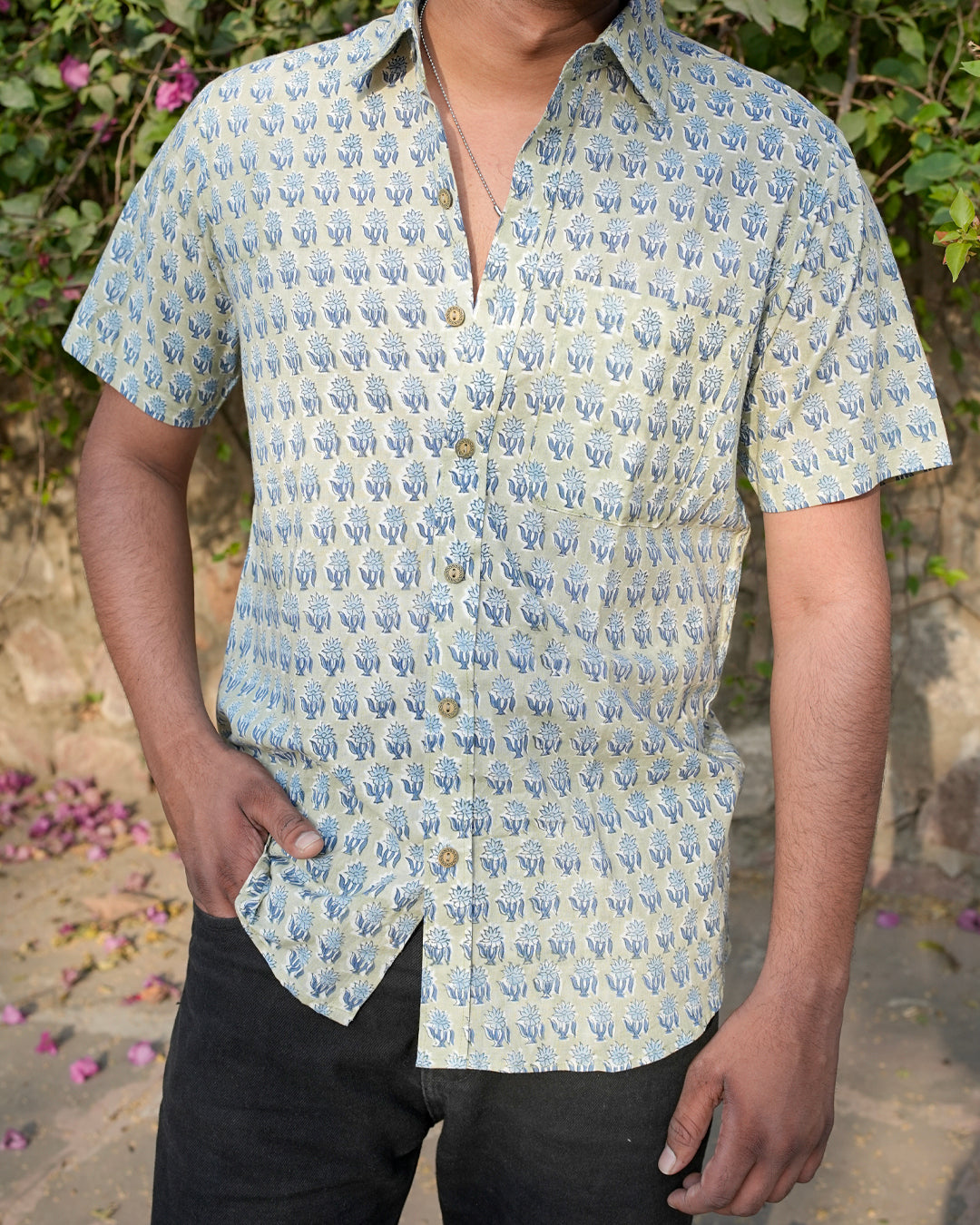 Rajwada half sleeve Men's Shirt