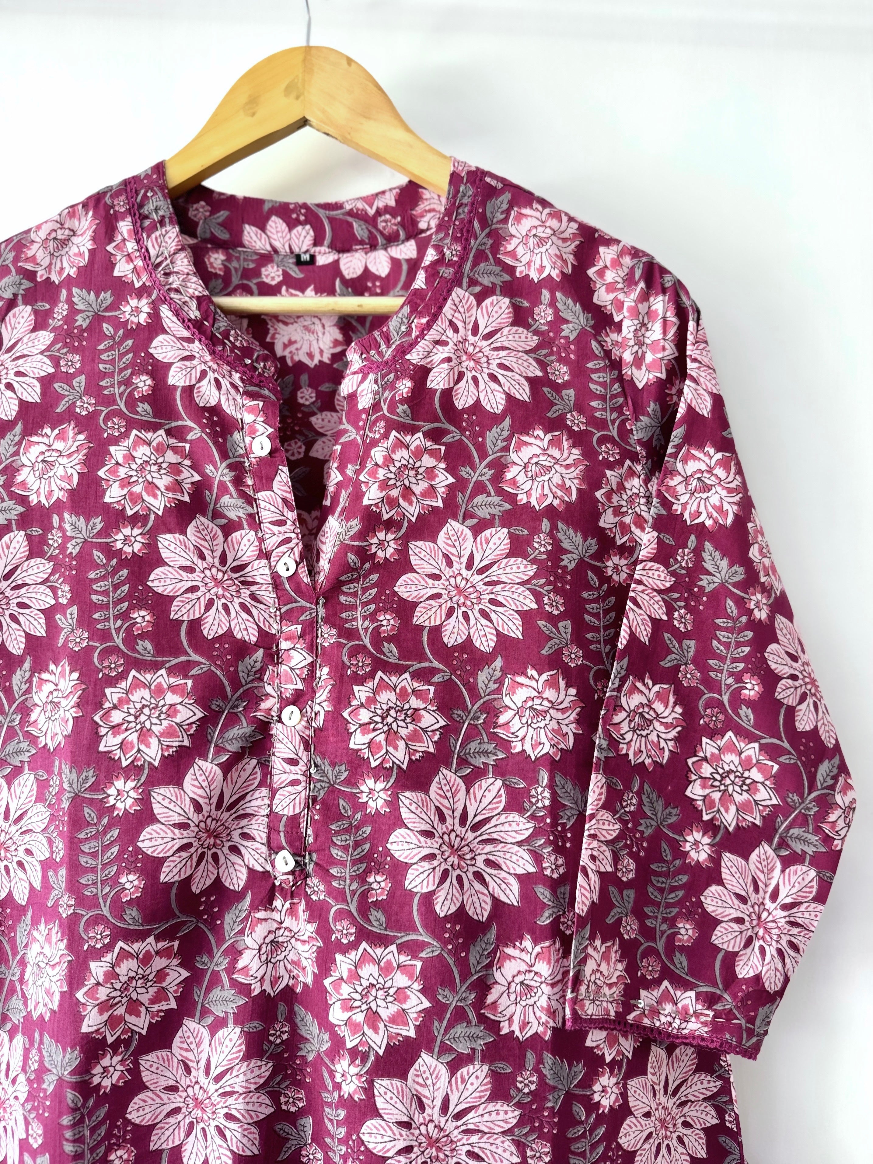 PURE COTTON STRAIGHT KURTA