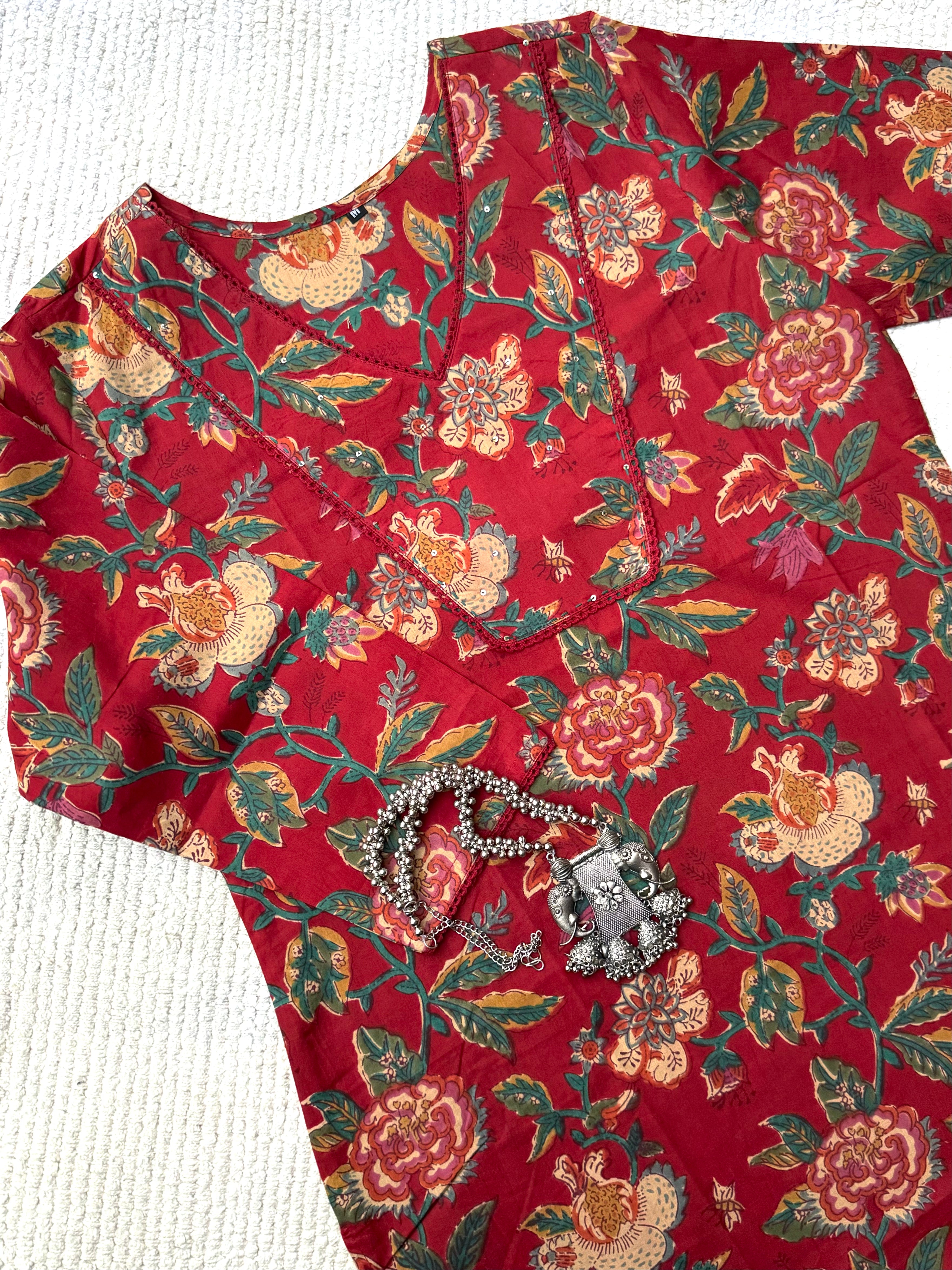 PURE COTTON STRAIGHT KURTA