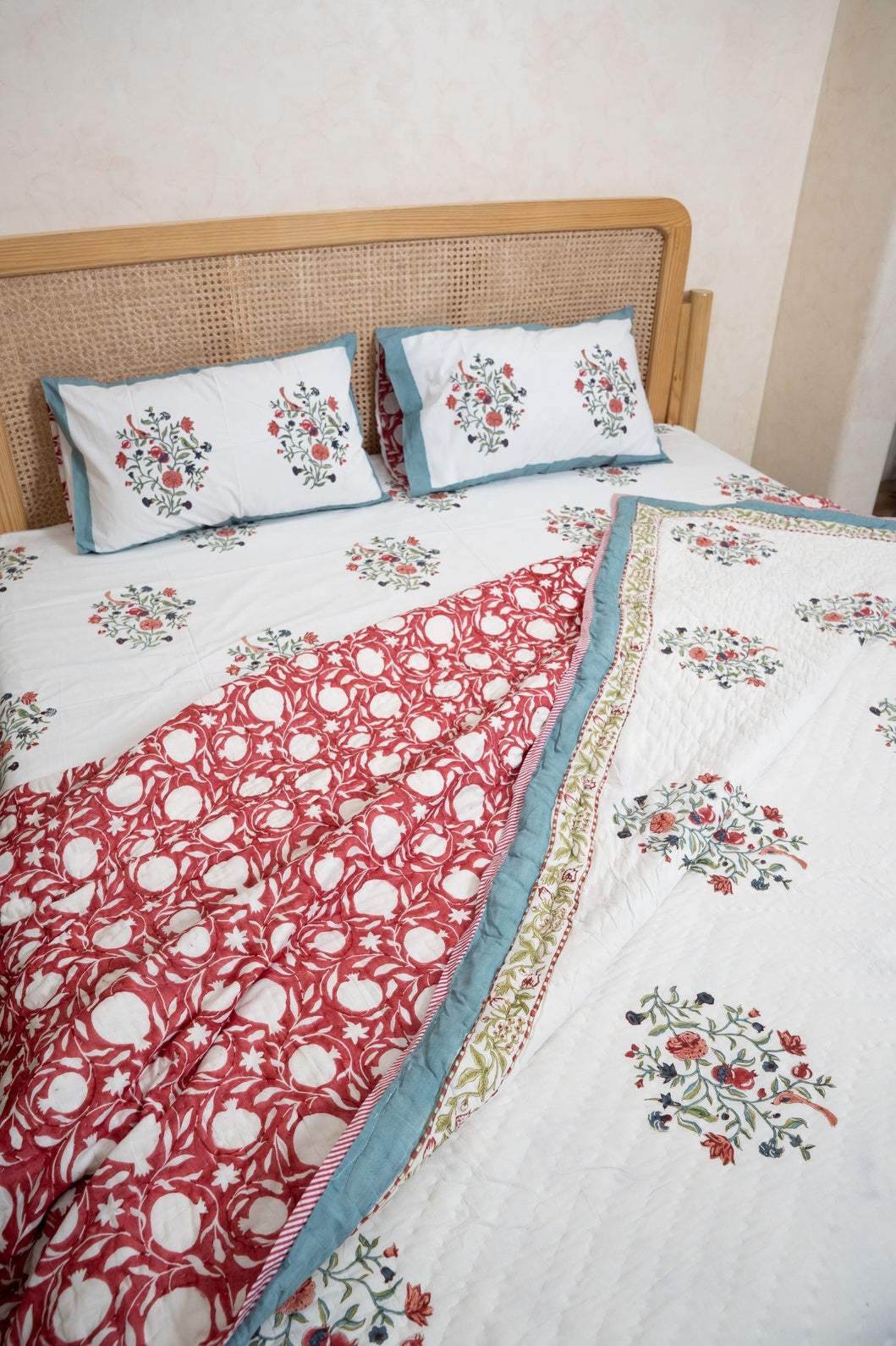 PARINDA HANDBLOCK PRINTED BEDDING