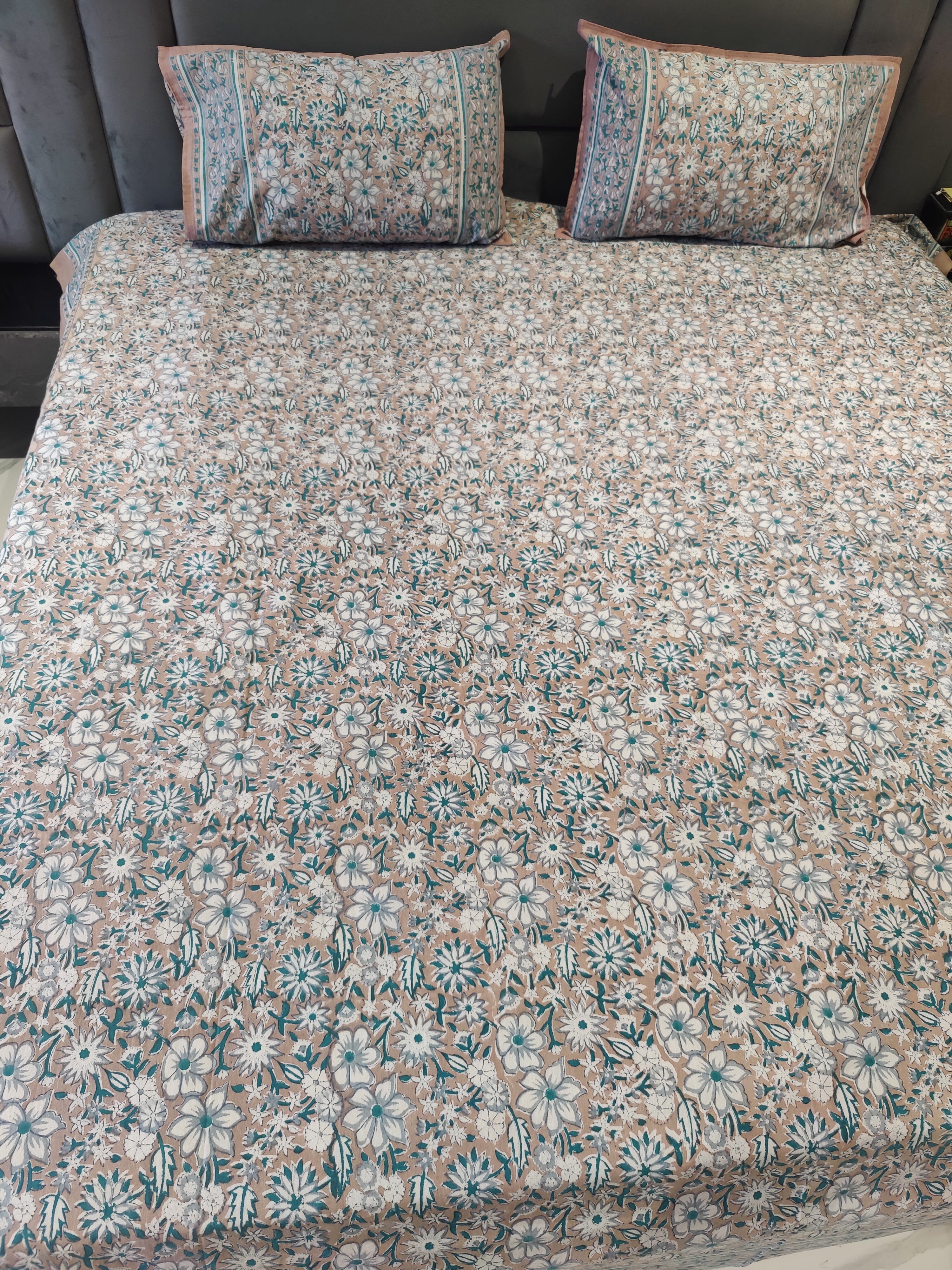 UTSAV HAND BLOCK PRINTED BEDSHEET