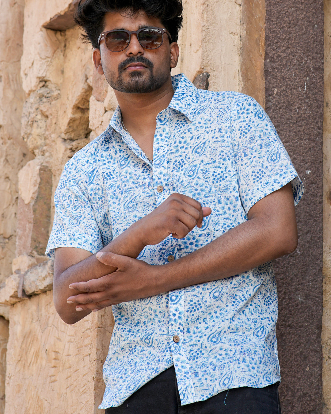 Classic half sleeve Men's Shirt