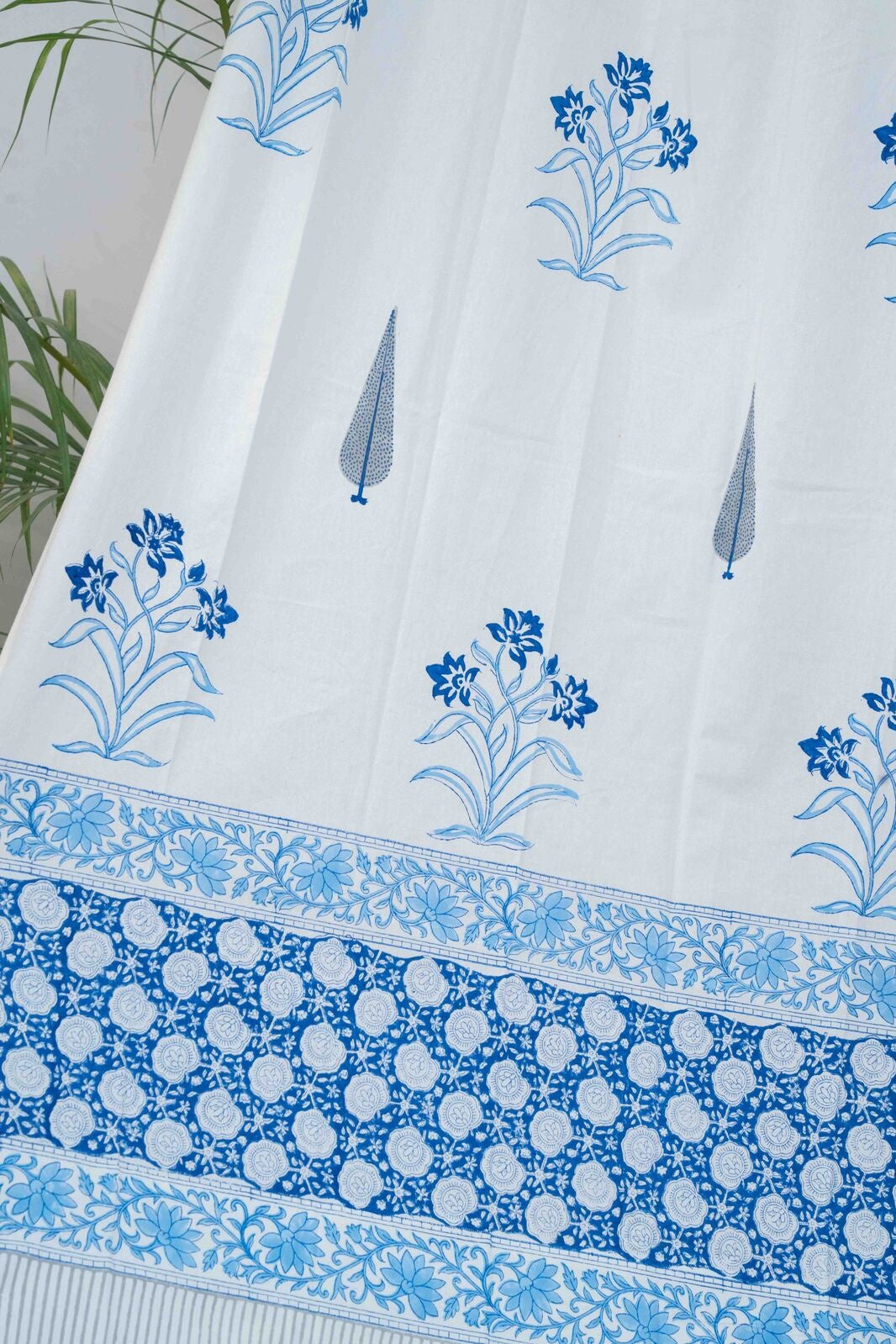 UDHAY LIGHT HANDBLOCK PRINTED CURTAIN