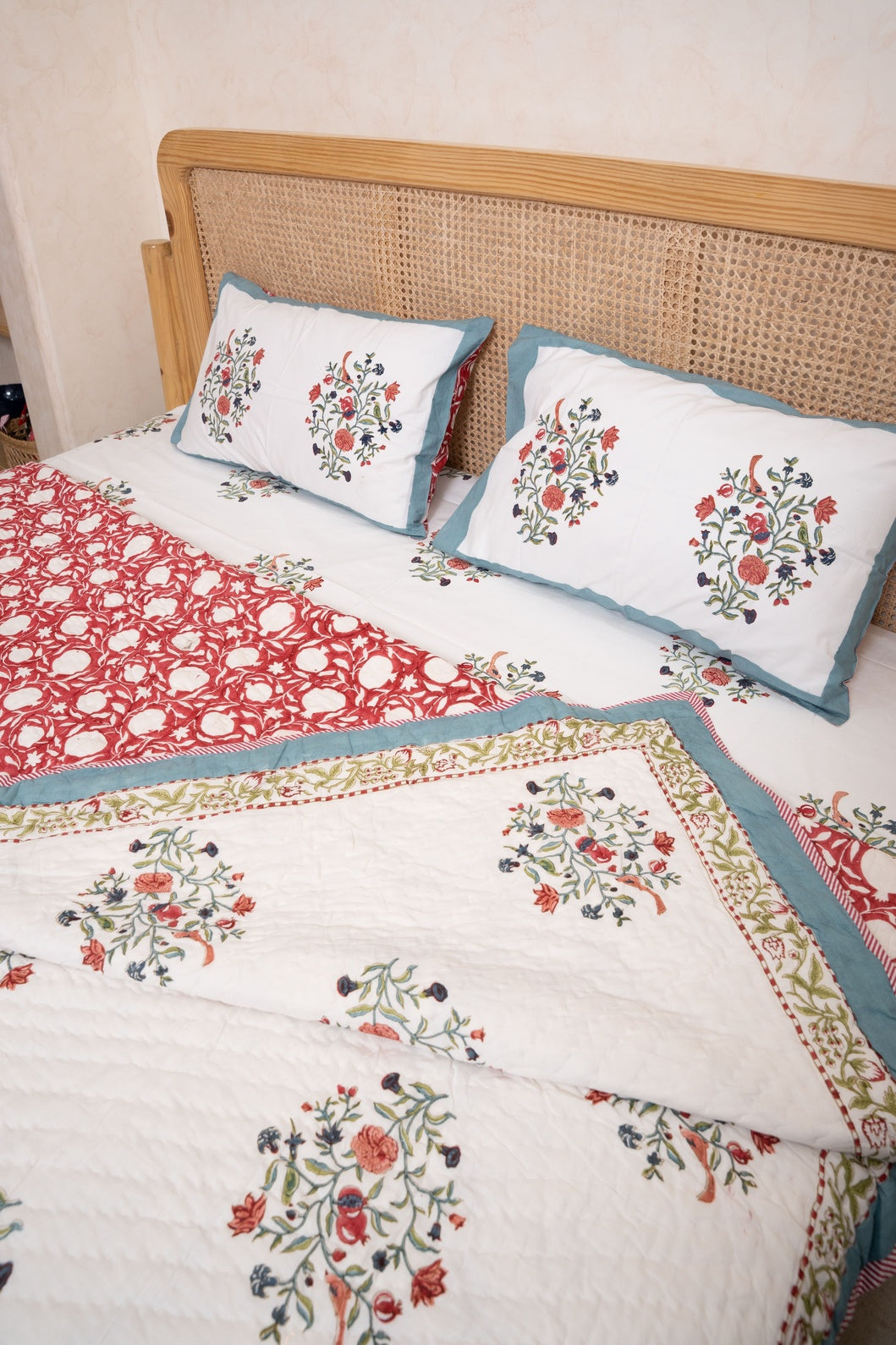 PARINDA HANDBLOCK PRINTED BEDDING