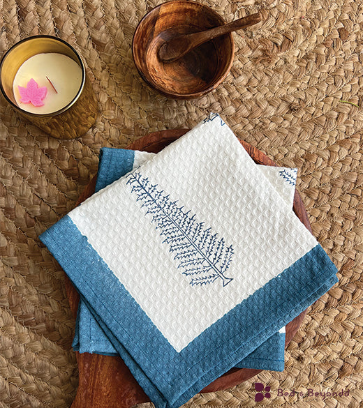 CYPRESS HANDBLOCK PRINTED BODY / HAND TOWEL / NAPKIN