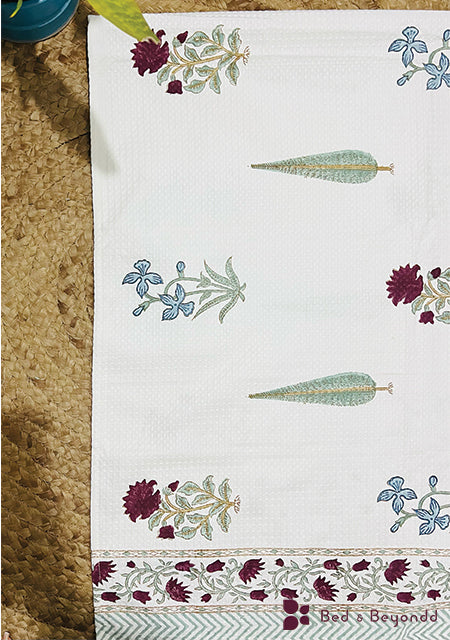 MULTI BOOTA HANDBLOCK PRINTED BODY / HAND TOWEL / NAPKIN