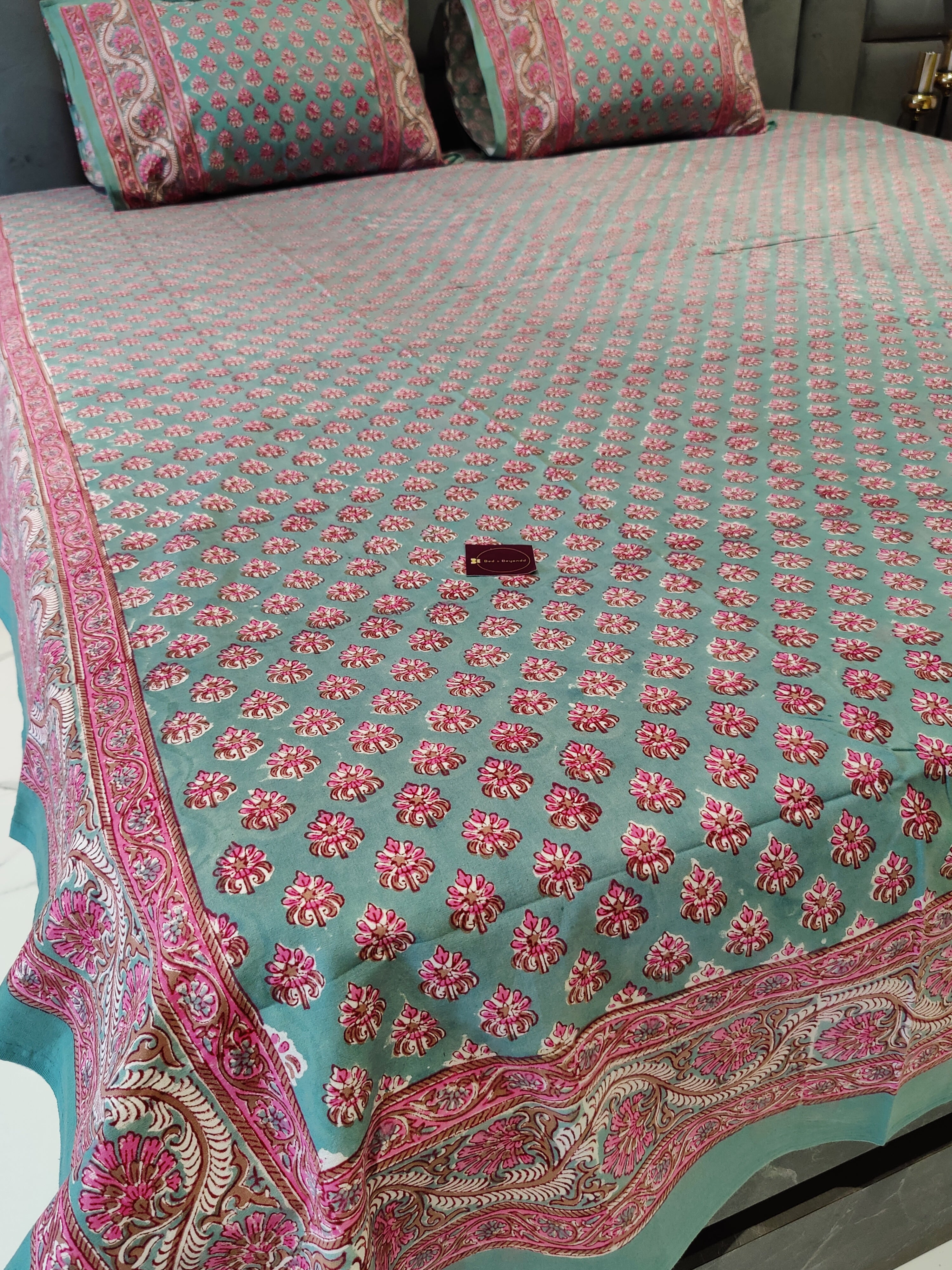 UTSAV HAND BLOCK PRINTED BEDSHEET