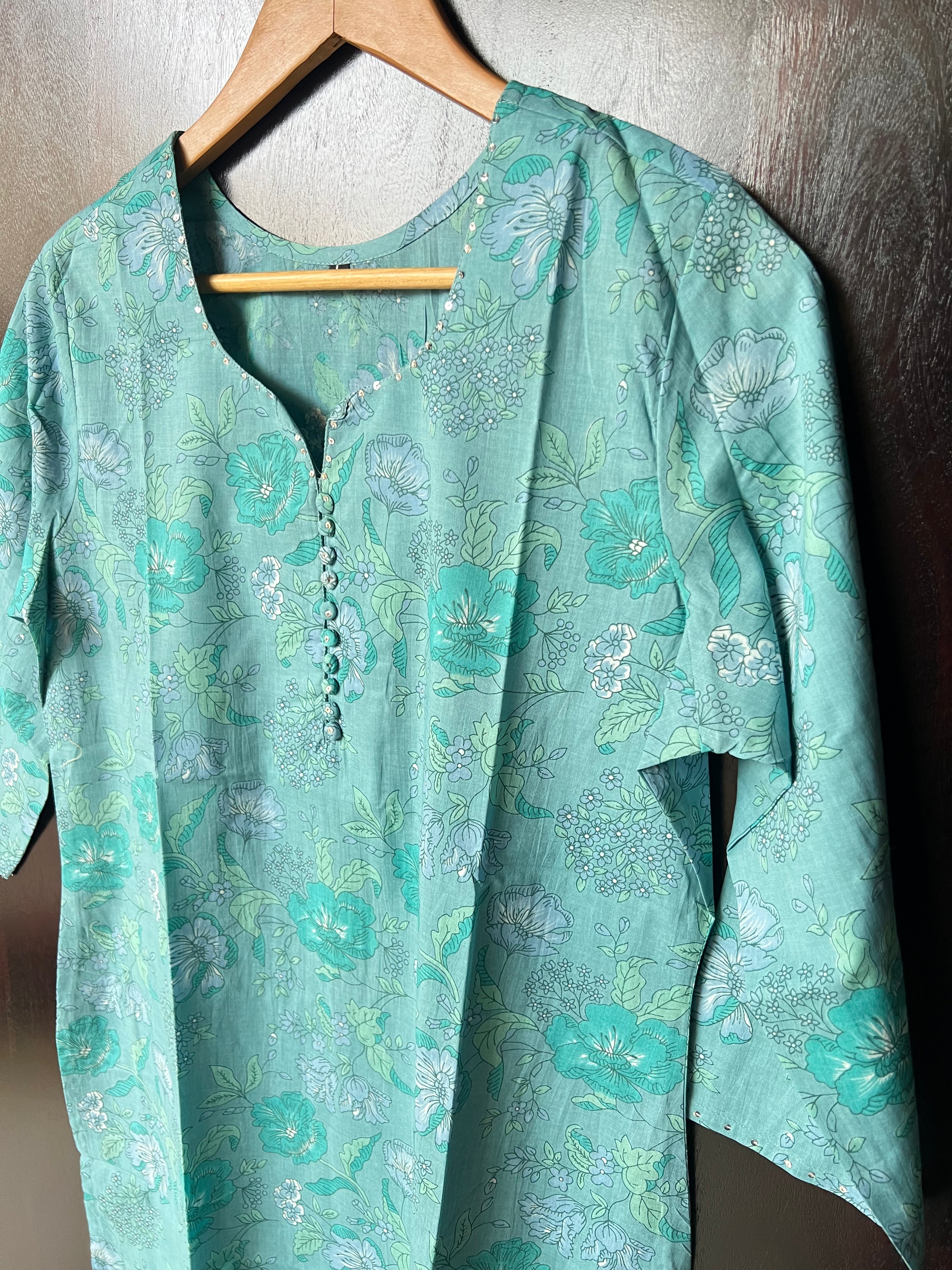 STRAIGHT COTTON KURTA