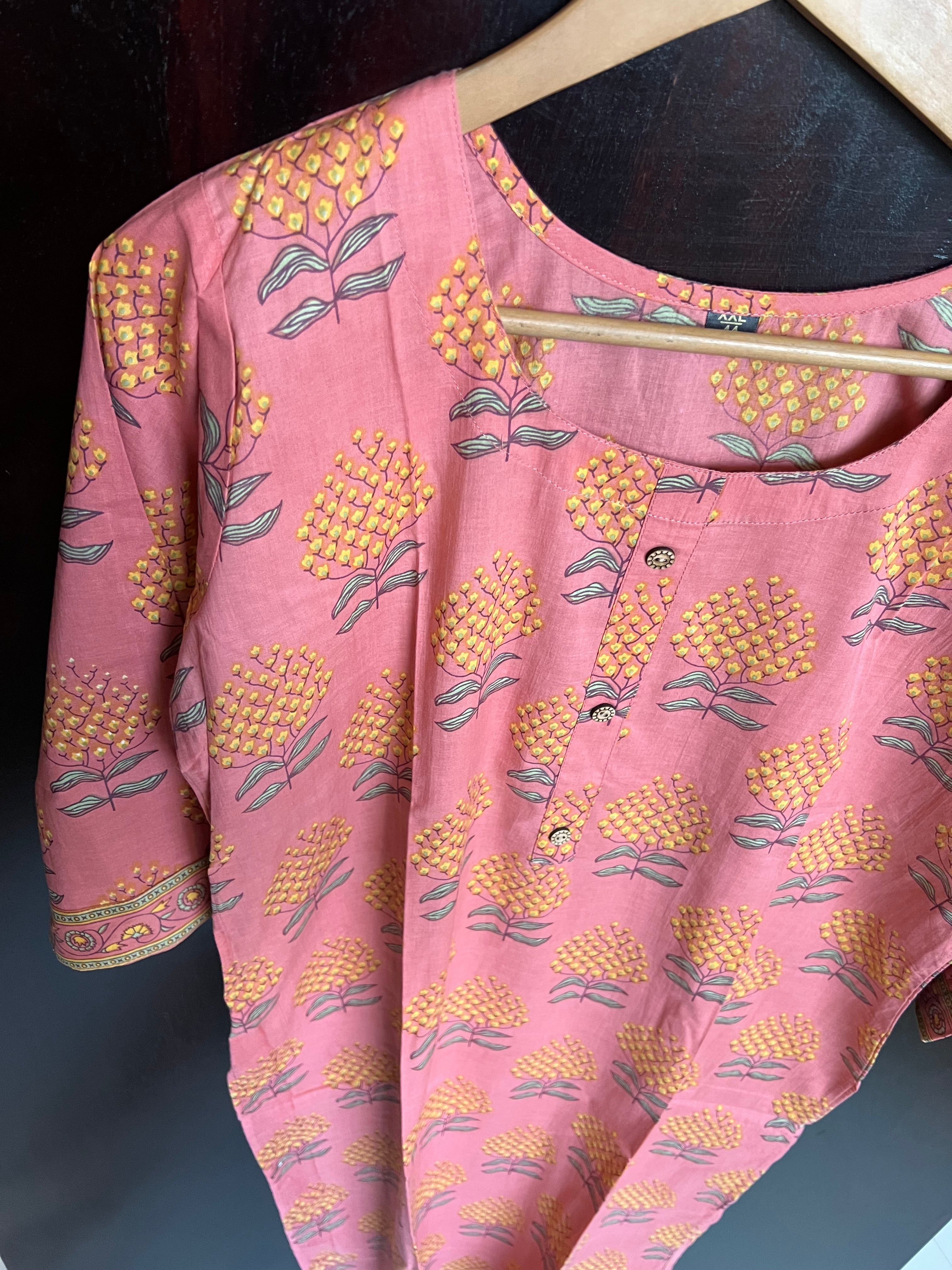 STRAIGHT COTTON KURTA