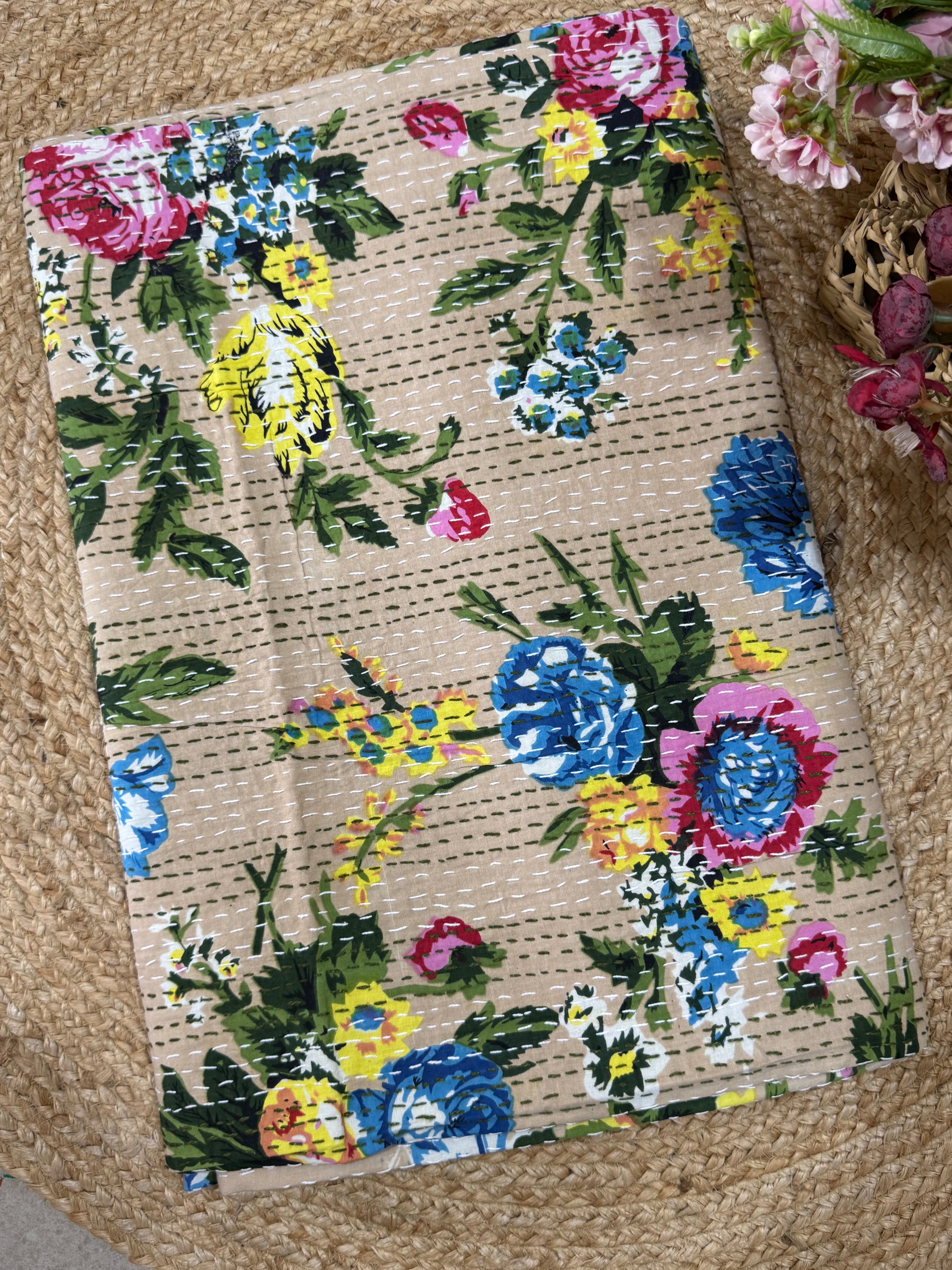 Kantha Bedcover